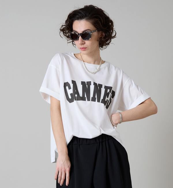 Liesse「プリントTシャツ」|Tシャツ・カットソー|ホワイト