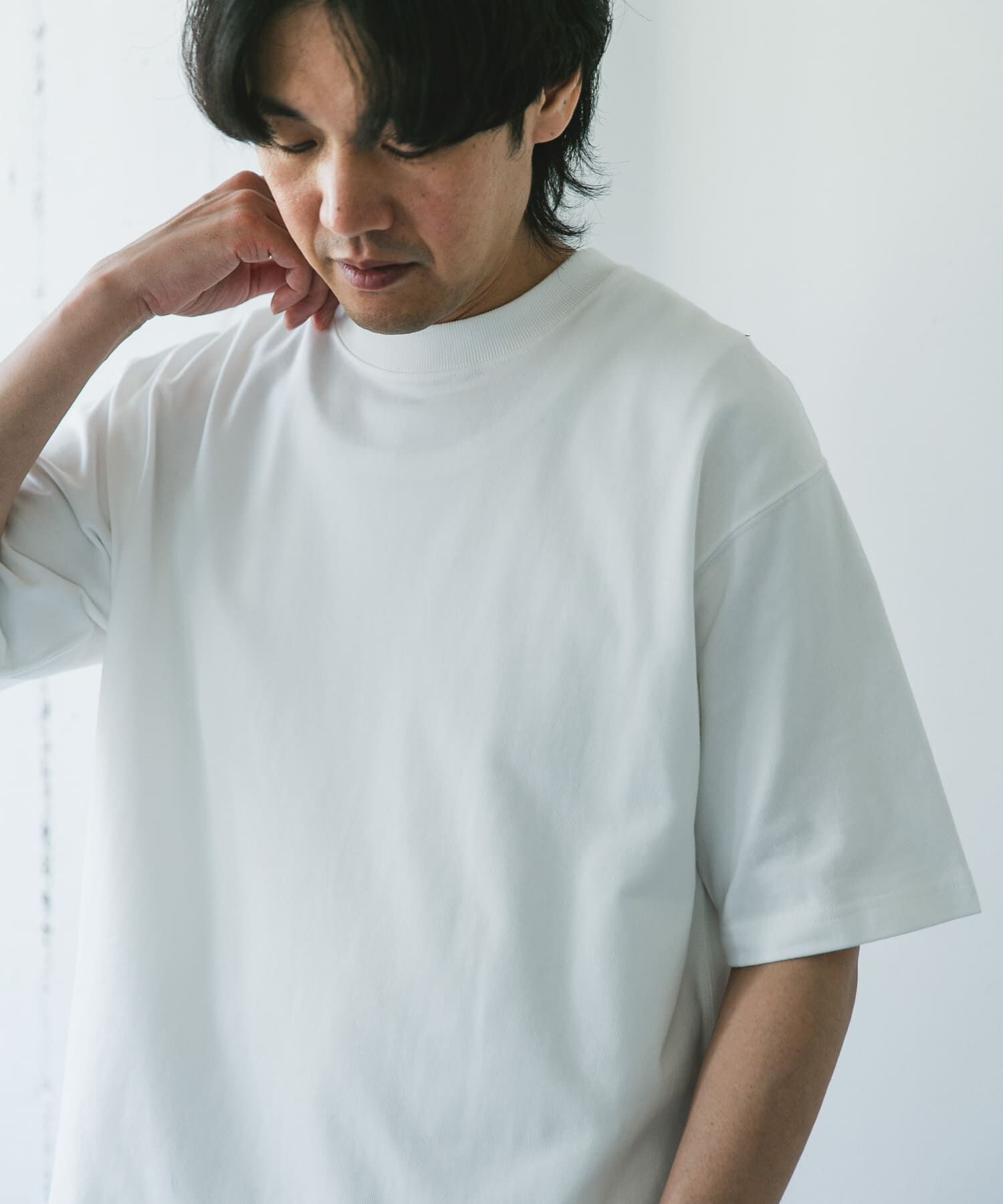 URBAN RESEARCH DOORS「10.5オンス ヘビーウェイト ショートスリーブ Tシャツ」|Tシャツ・カットソー|