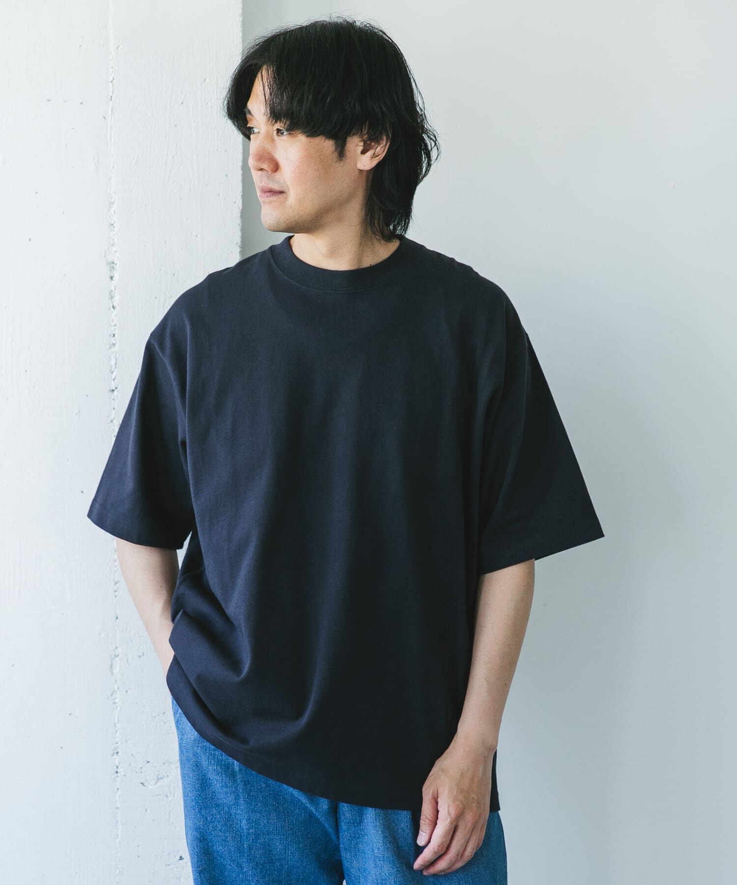 URBAN RESEARCH DOORS「10.5オンス ヘビーウェイト ショートスリーブ Tシャツ」|Tシャツ・カットソー|
