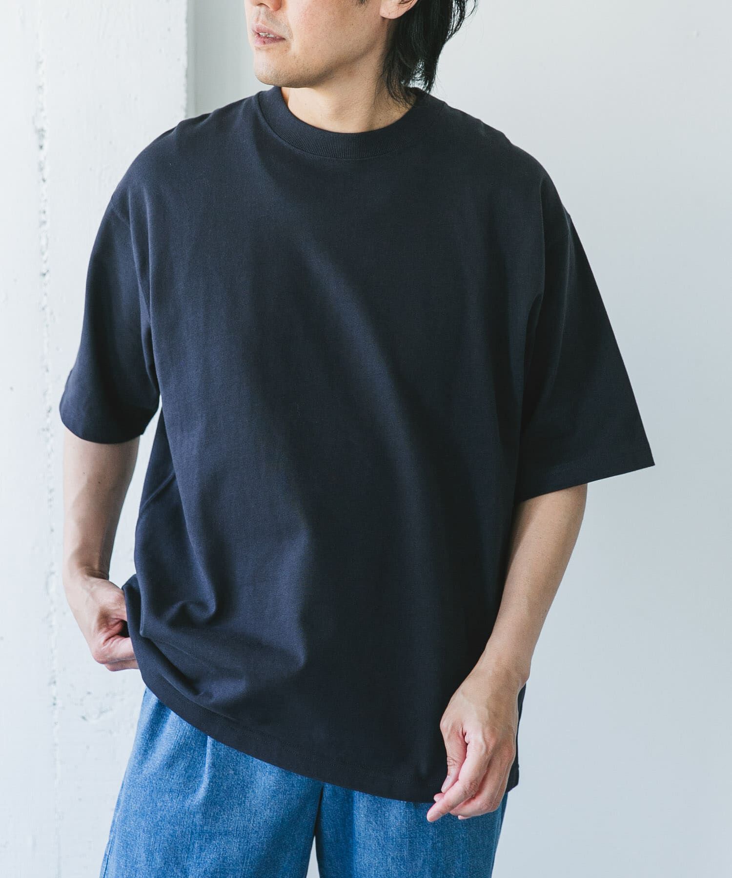 URBAN RESEARCH DOORS「10.5オンス ヘビーウェイト ショートスリーブ Tシャツ」|Tシャツ・カットソー|