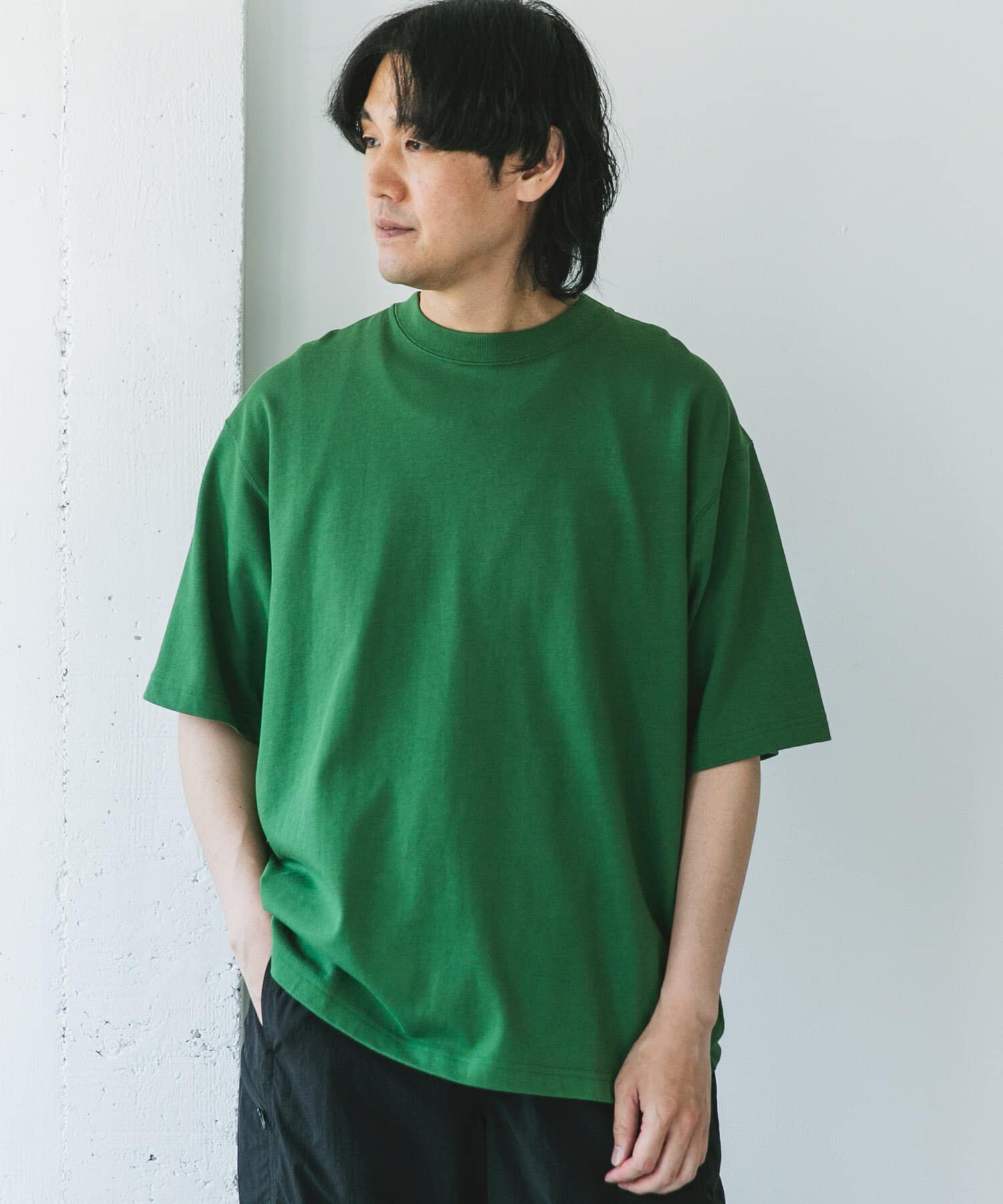 URBAN RESEARCH DOORS「10.5オンス ヘビーウェイト ショートスリーブ Tシャツ」|Tシャツ・カットソー|