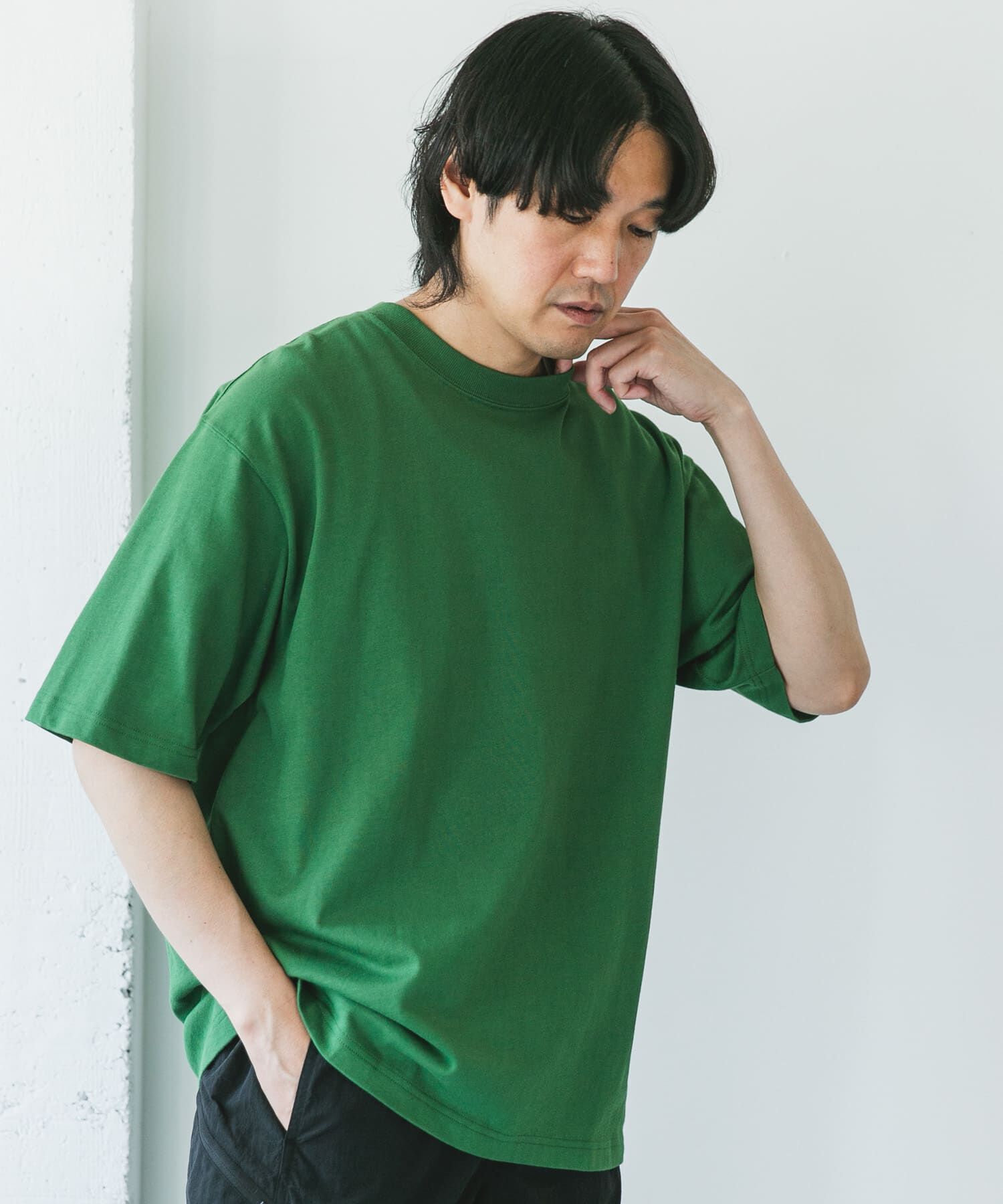 URBAN RESEARCH DOORS「10.5オンス ヘビーウェイト ショートスリーブ Tシャツ」|Tシャツ・カットソー|