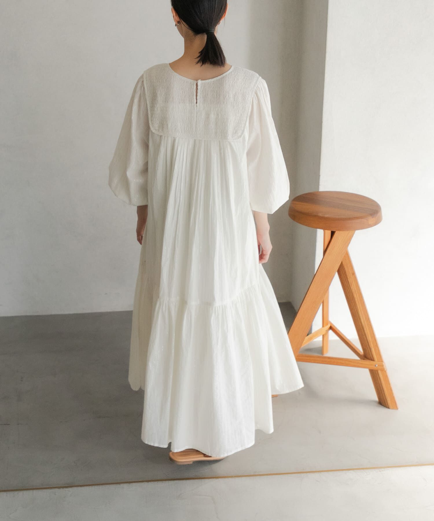 URBAN RESEARCH DOORS「ラメストライプワンピース」|ワンピース|