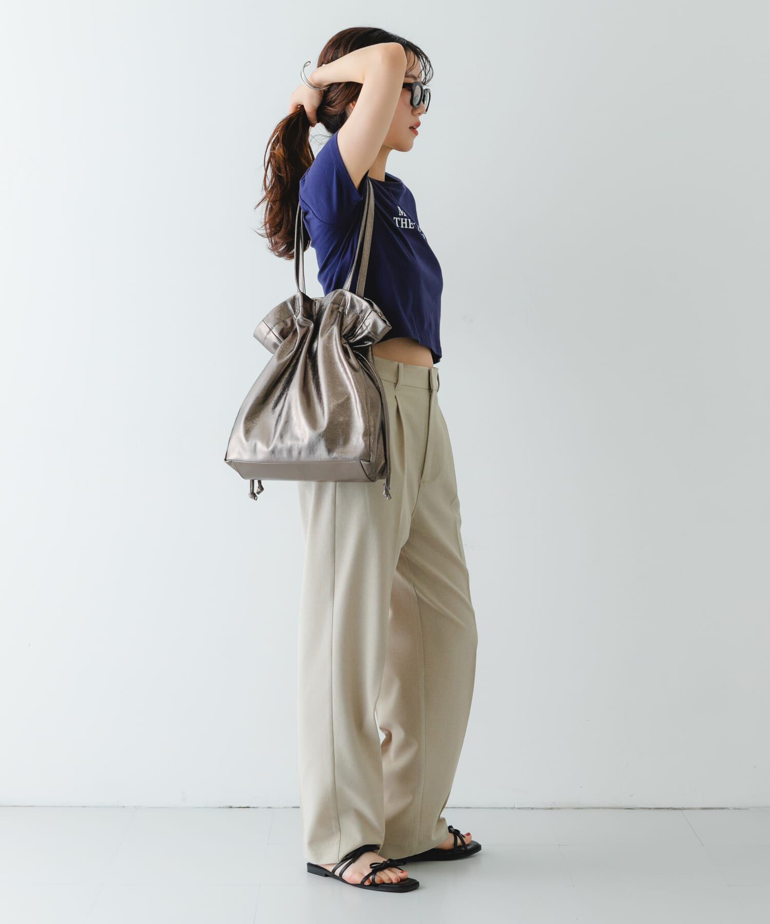 RODE SKO「メタリックドロストトートバッグ」|トートバッグ|