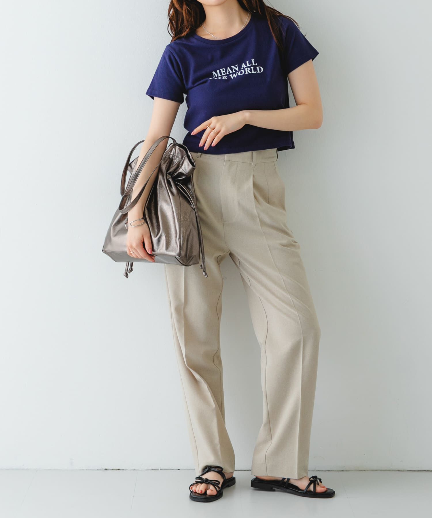 RODE SKO「メタリックドロストトートバッグ」|トートバッグ|