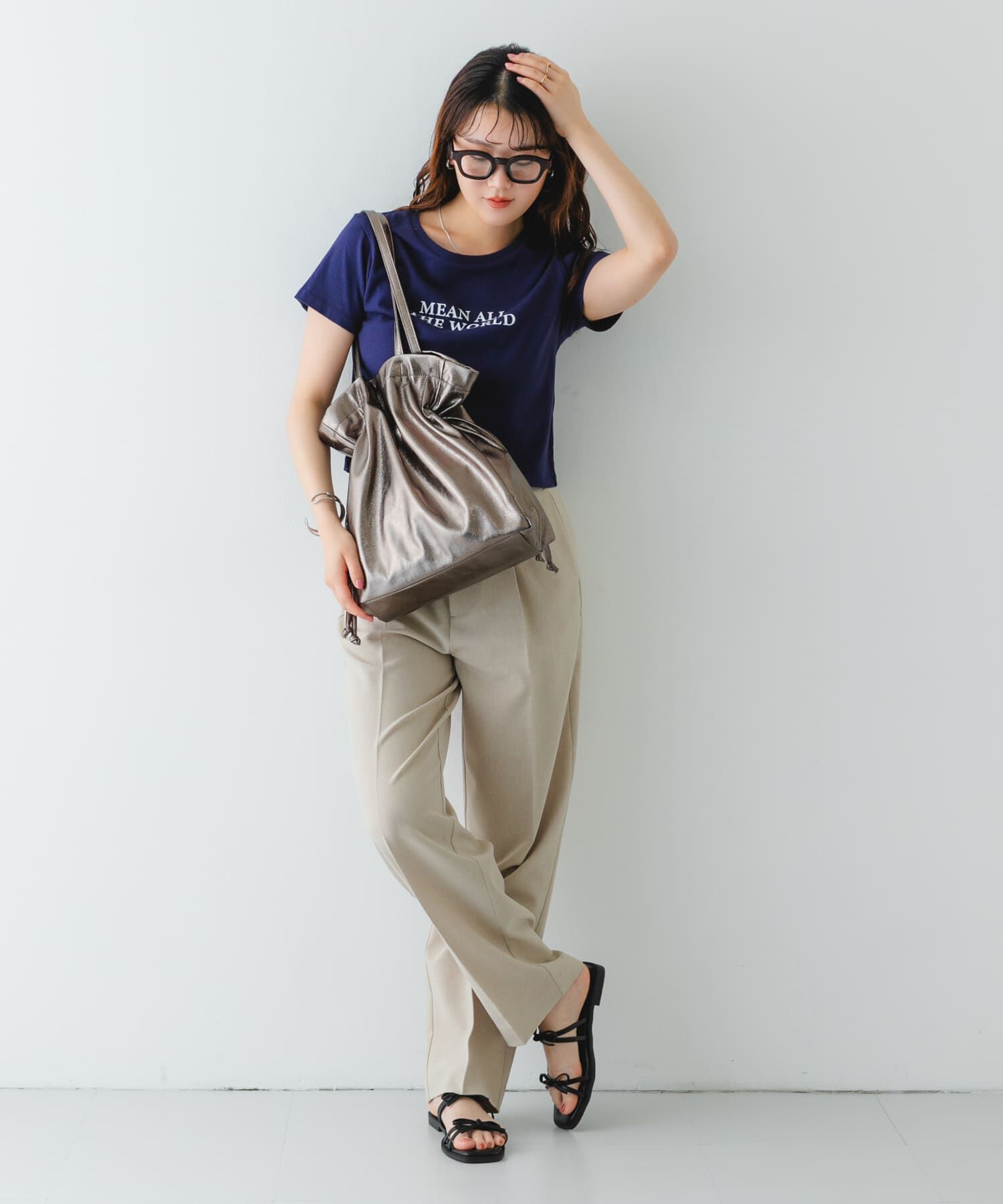 RODE SKO「メタリックドロストトートバッグ」|トートバッグ|