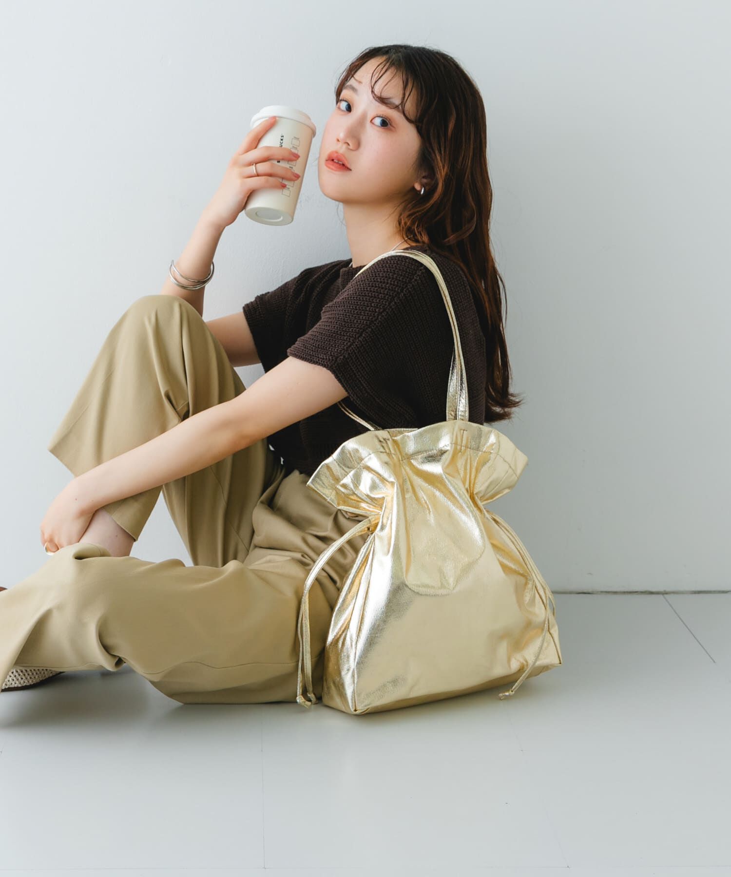 RODE SKO「メタリックドロストトートバッグ」|トートバッグ|