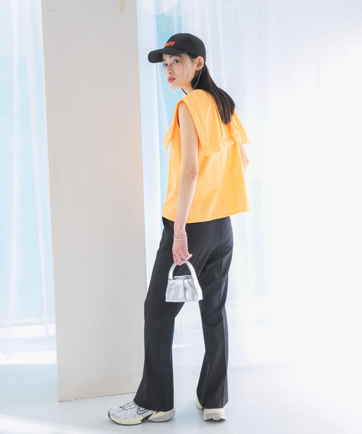 URBAN RESEARCH ROSSO「ケープデザインTシャツ」|Tシャツ・カットソー|