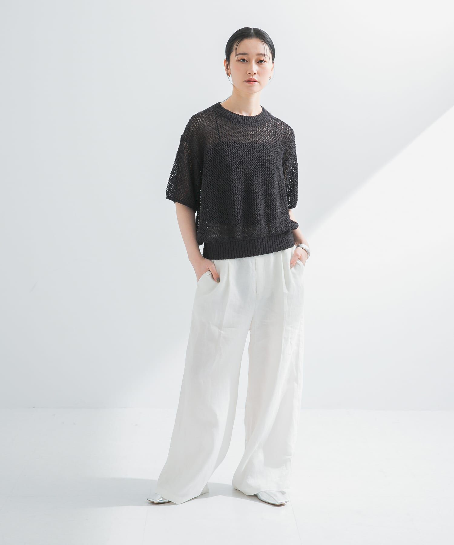 URBAN RESEARCH「『3サイズ展開』new basic　リネンイージーワイドスラックス」|その他|