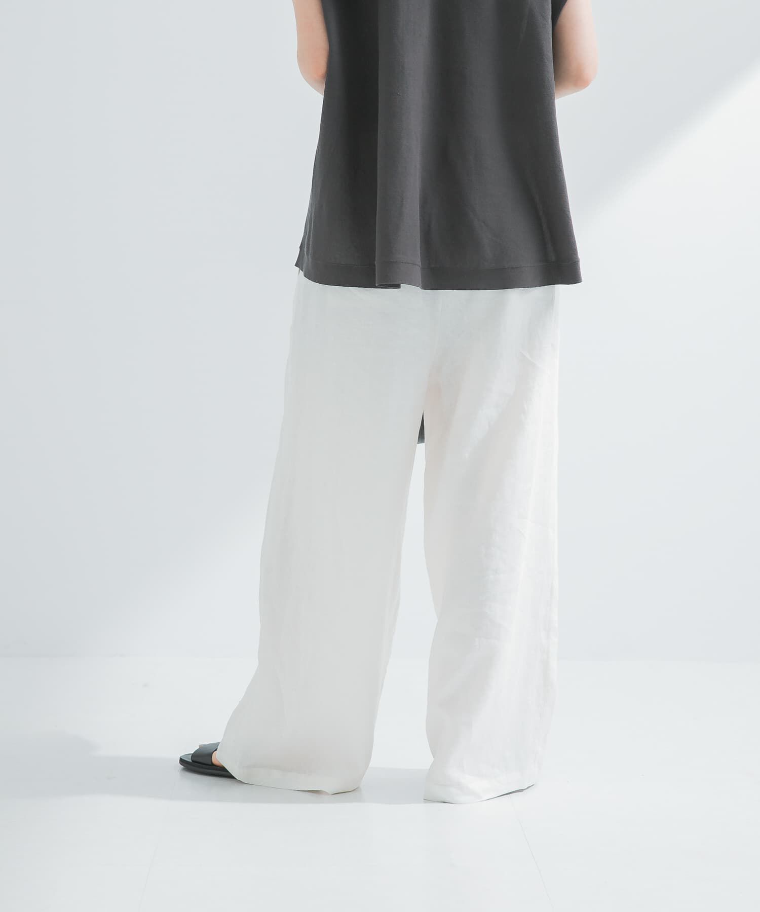 URBAN RESEARCH「『3サイズ展開』new basic　リネンイージーワイドスラックス」|その他|