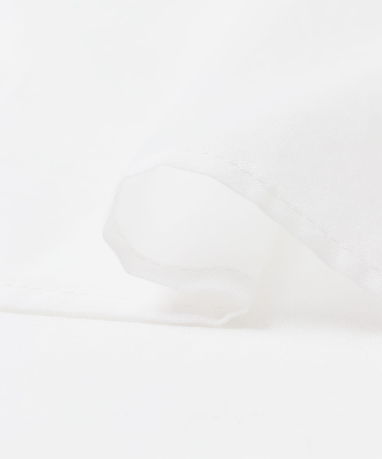 URBAN RESEARCH「ハーフスリーブフリルカラーブラウス」|シャツ・ブラウス|