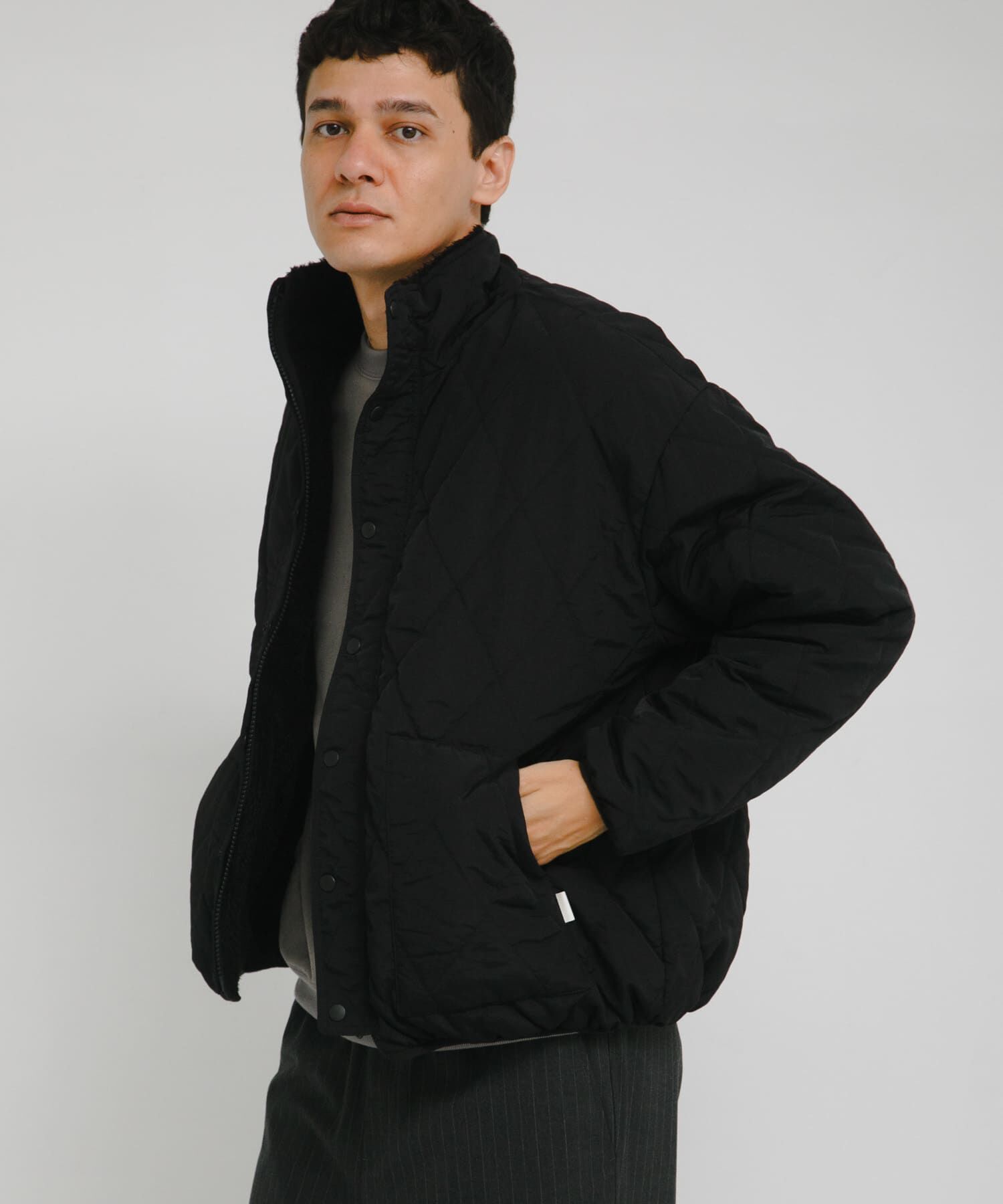 Sonny Label 「リバーシブルスタンドブルゾン」|ブルゾン・スタジャン|