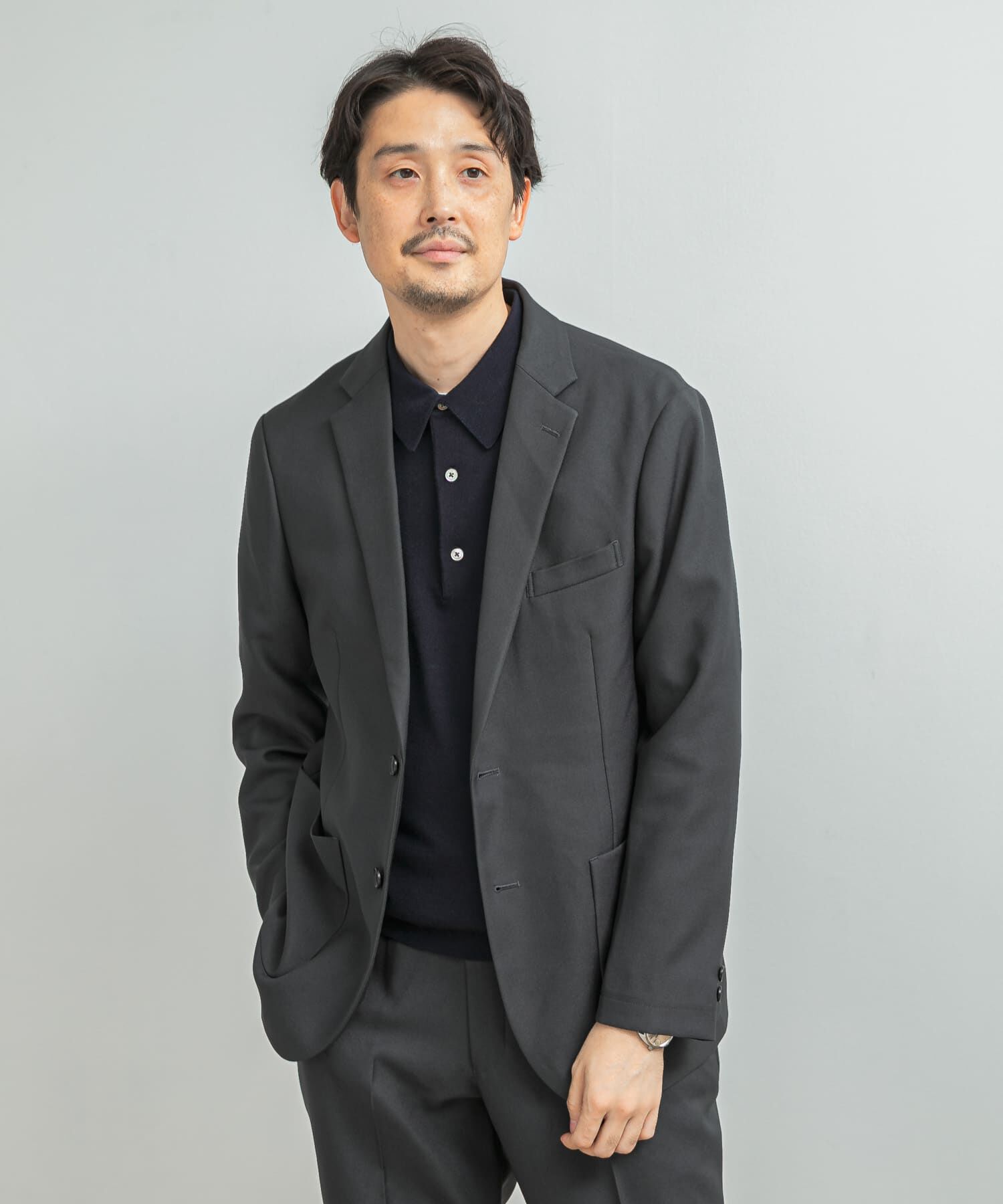 URBAN RESEARCH DOORS「LIFE STYLE TAILOR　ウールライクツイルコンフォータブルジャケット」|その他|