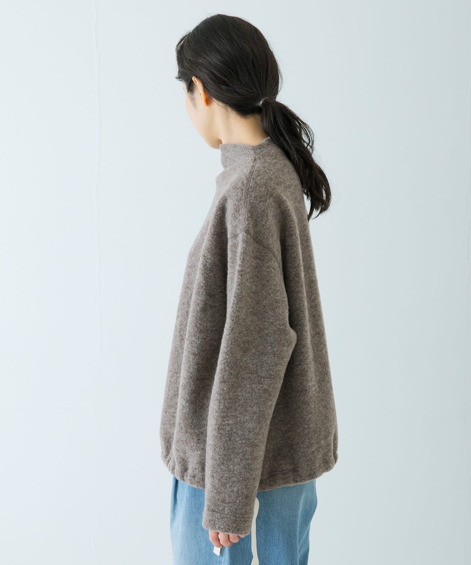 かぐれ「ウールループボトルネックプルオーバー」|その他|