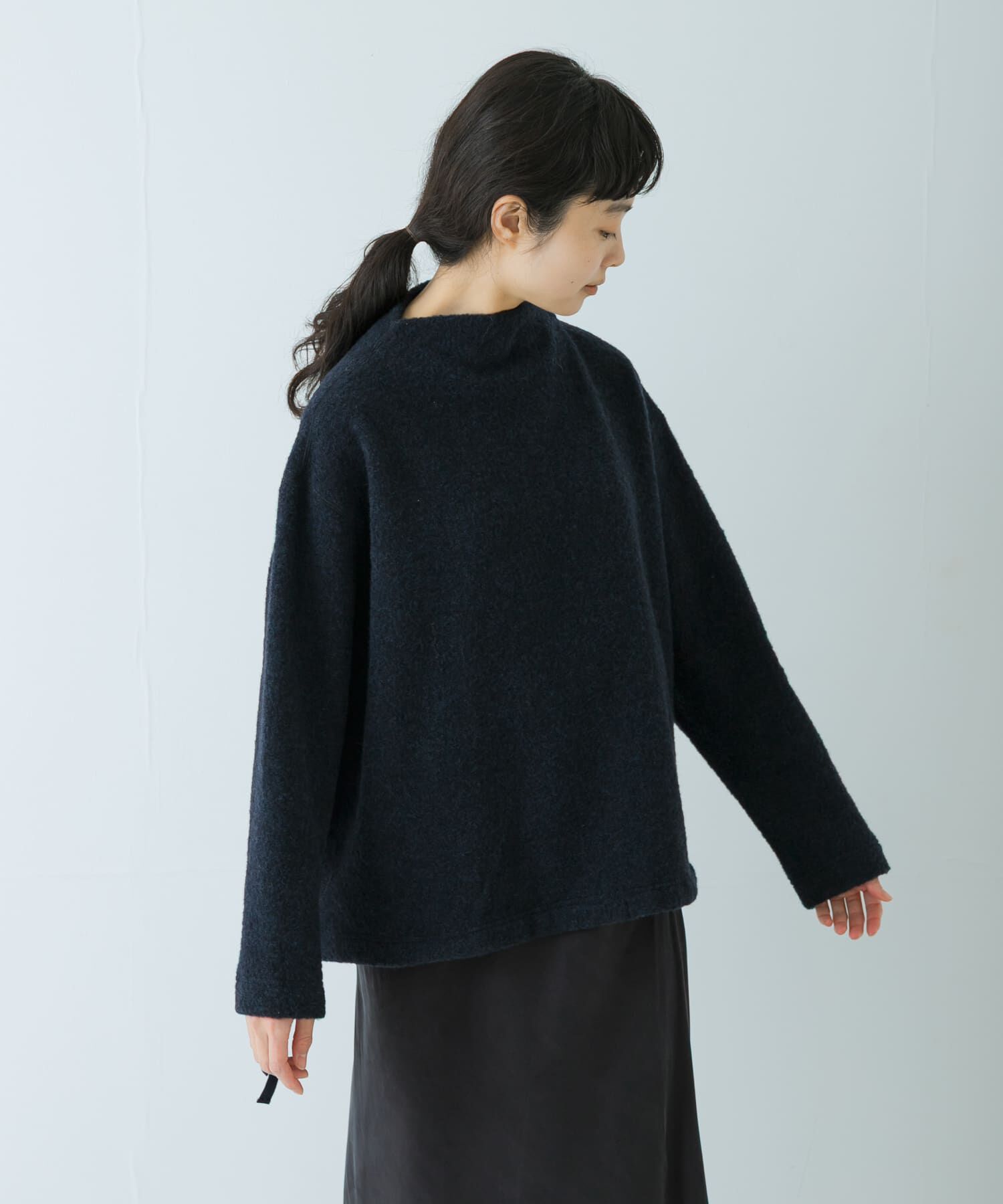 かぐれ「ウールループボトルネックプルオーバー」|その他|