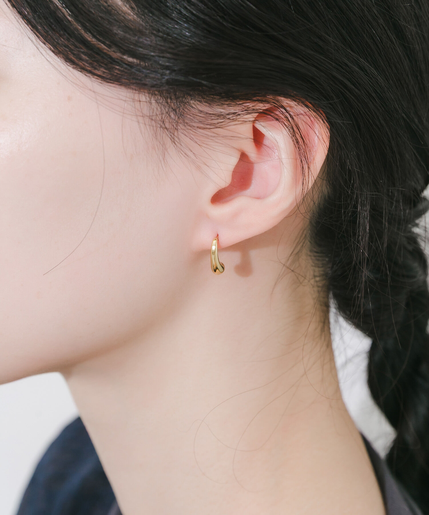 SMELLY「ステンレスドロップピアス」|ピアス|