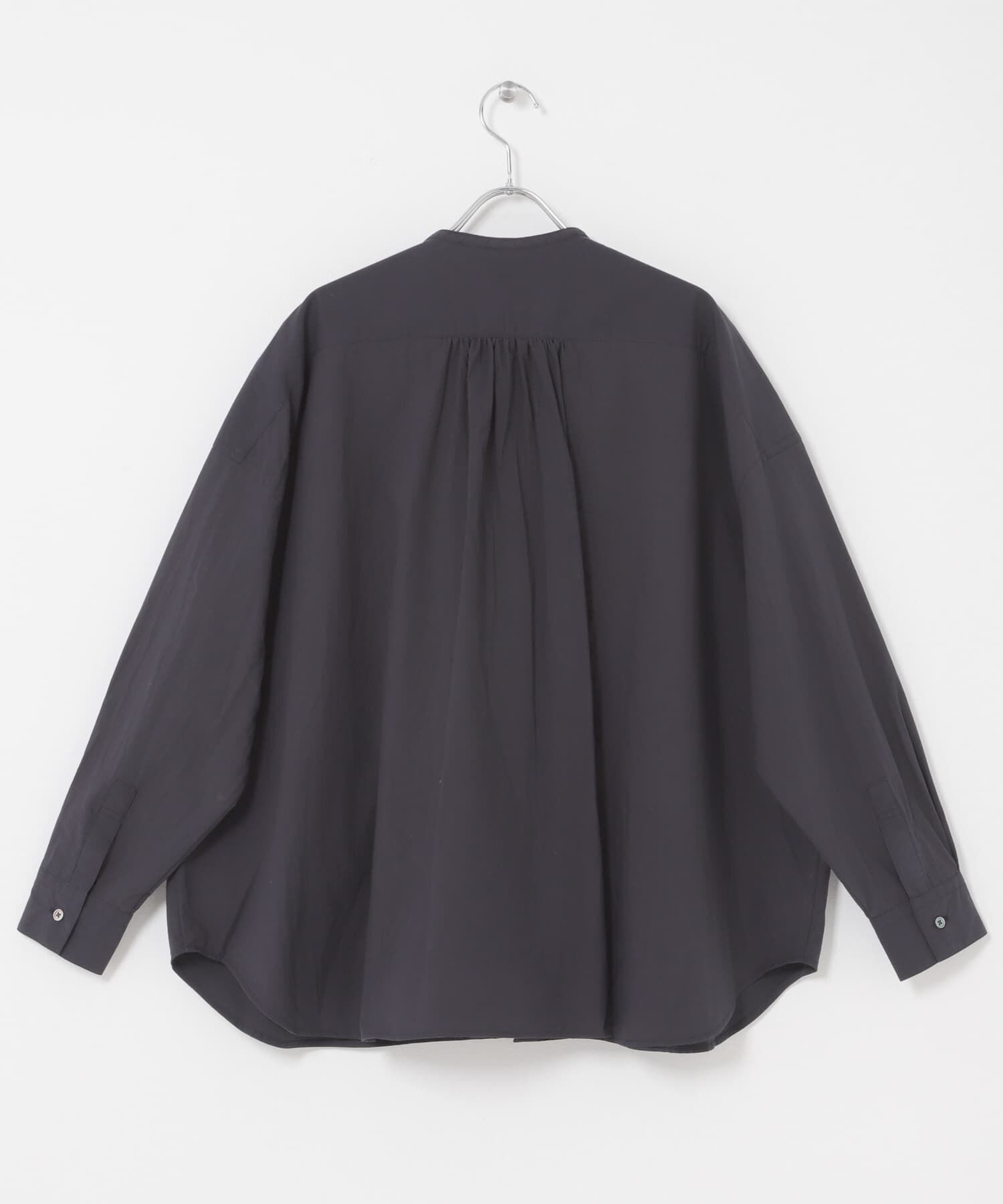 かぐれ「コットンフリルワイドシャツ」|シャツ・ブラウス|