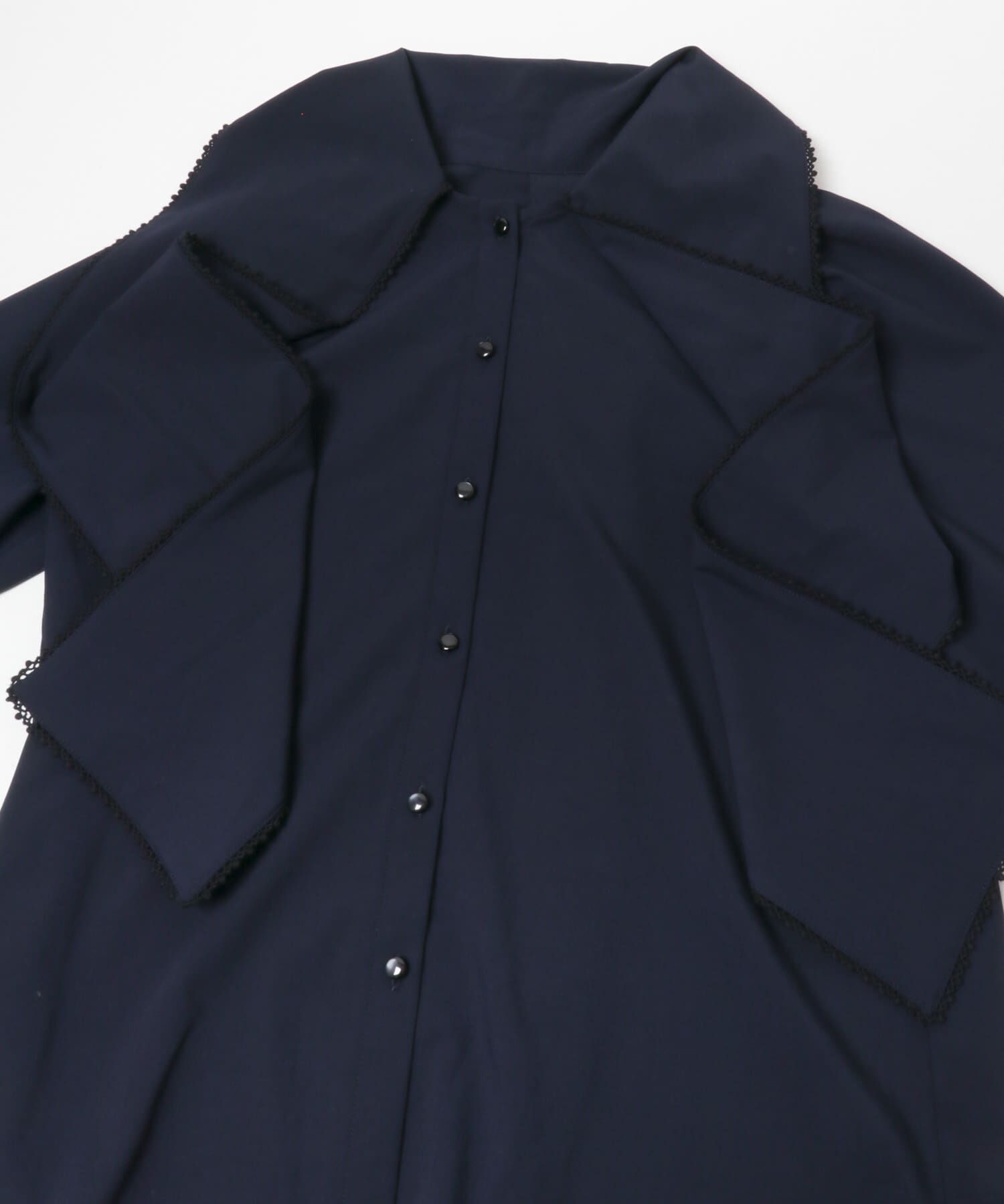 URBAN RESEARCH ROSSO「『WEB/一部店舗限定』トリミングボウタイブラウス」|シャツ・ブラウス|