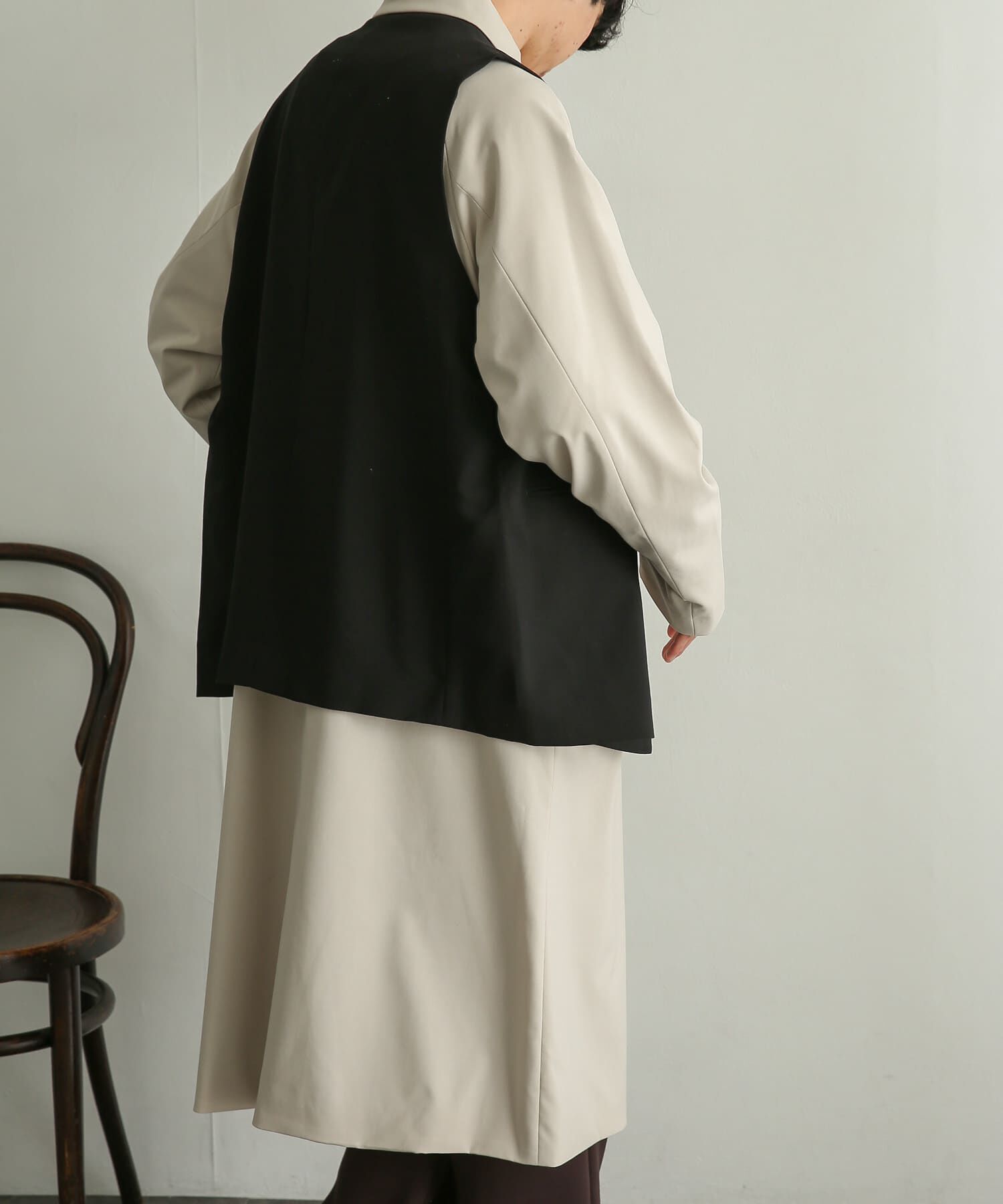 SENSE OF PLACE by URBAN RESEARCH「ダブルテーラードベスト」|ベスト・ジレ|