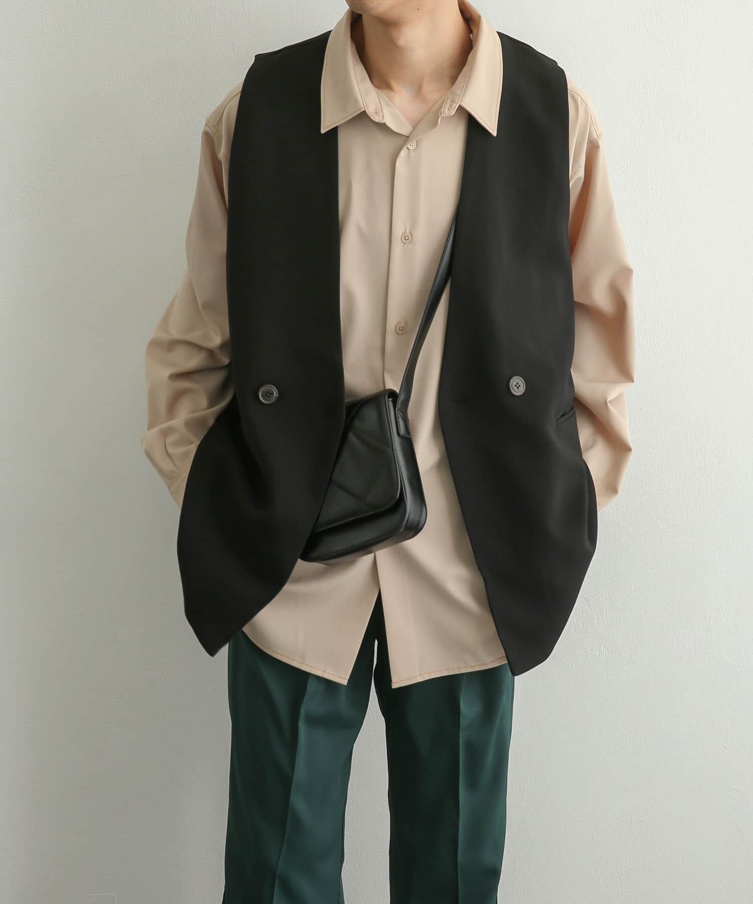 SENSE OF PLACE by URBAN RESEARCH「ダブルテーラードベスト」|ベスト・ジレ|