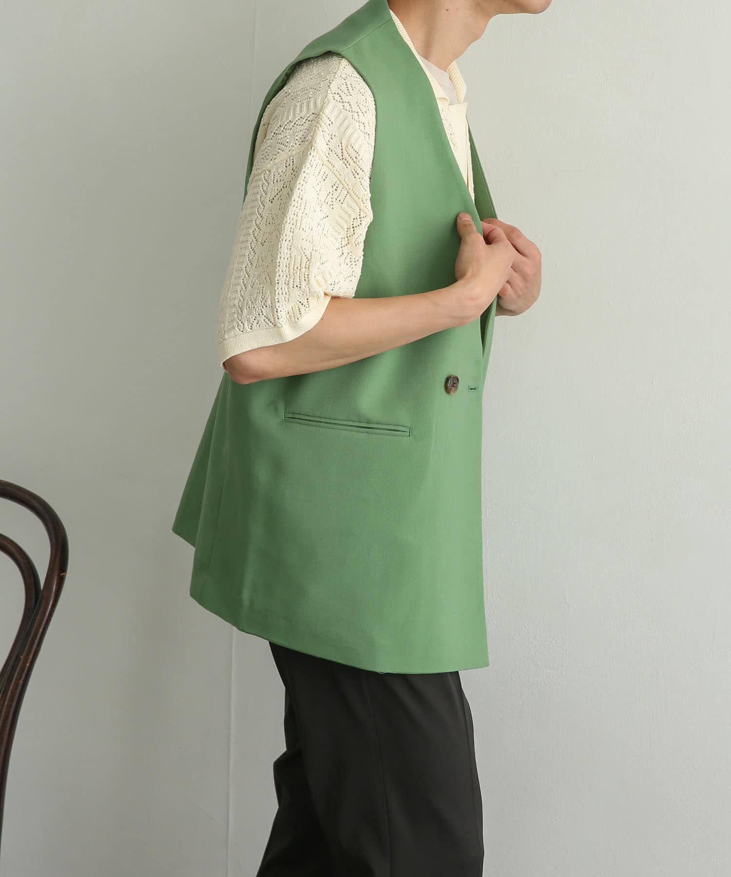 SENSE OF PLACE by URBAN RESEARCH「ダブルテーラードベスト」|ベスト・ジレ|