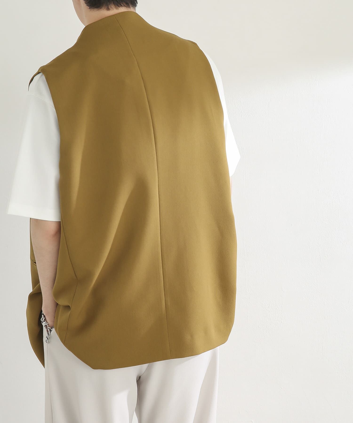 SENSE OF PLACE by URBAN RESEARCH「ダブルテーラードベスト」|ベスト・ジレ|