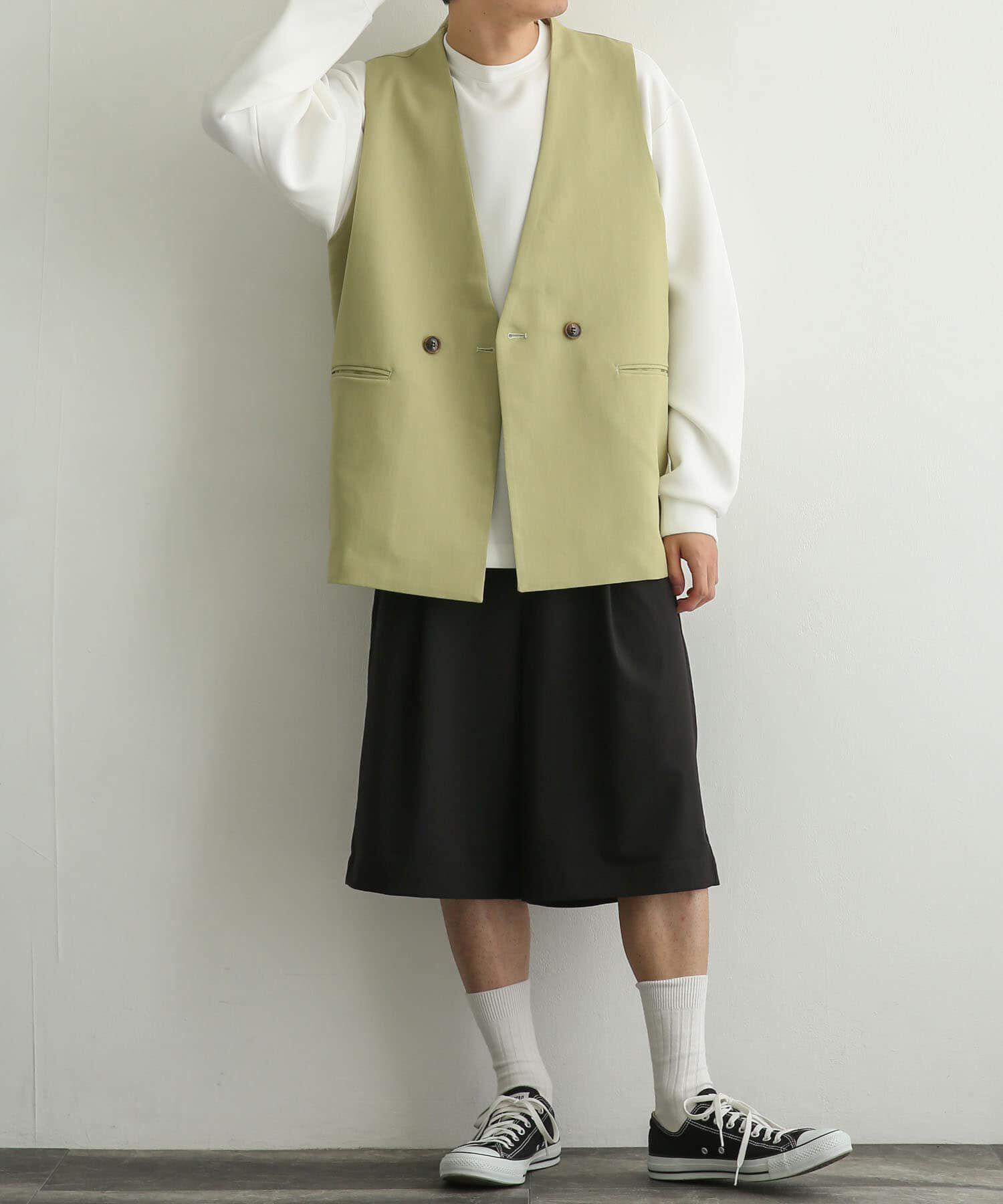 SENSE OF PLACE by URBAN RESEARCH「ダブルテーラードベスト」|ベスト・ジレ|