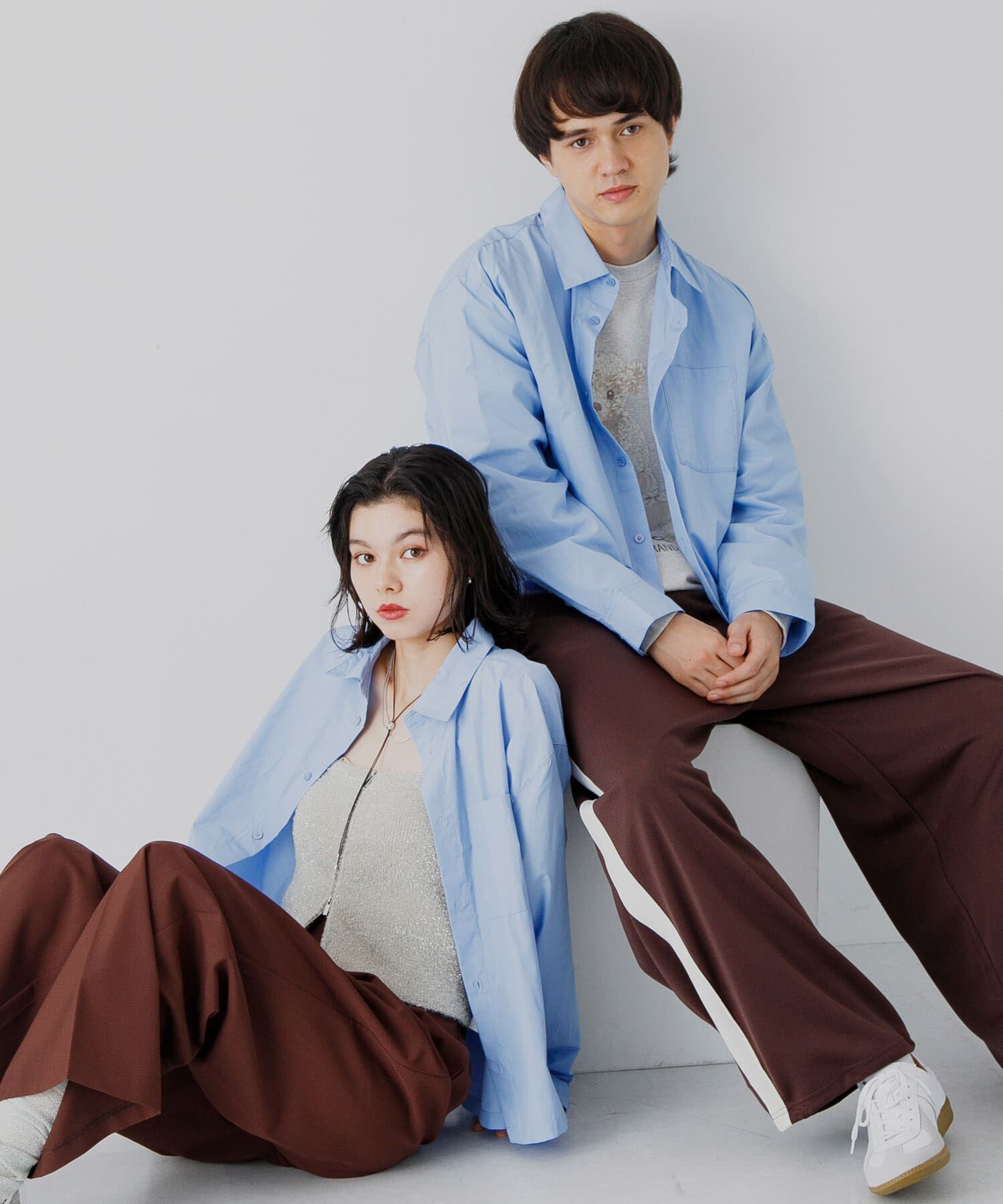 SENSE OF PLACE by URBAN RESEARCH「『ユニセックス』アソートボクシーシャツ」|シャツ・ブラウス|