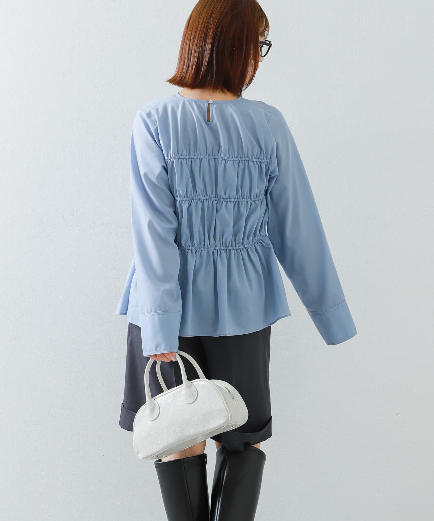 SENSE OF PLACE by URBAN RESEARCH「ラウンドスクエアボストンバッグ」|ボストンバッグ|