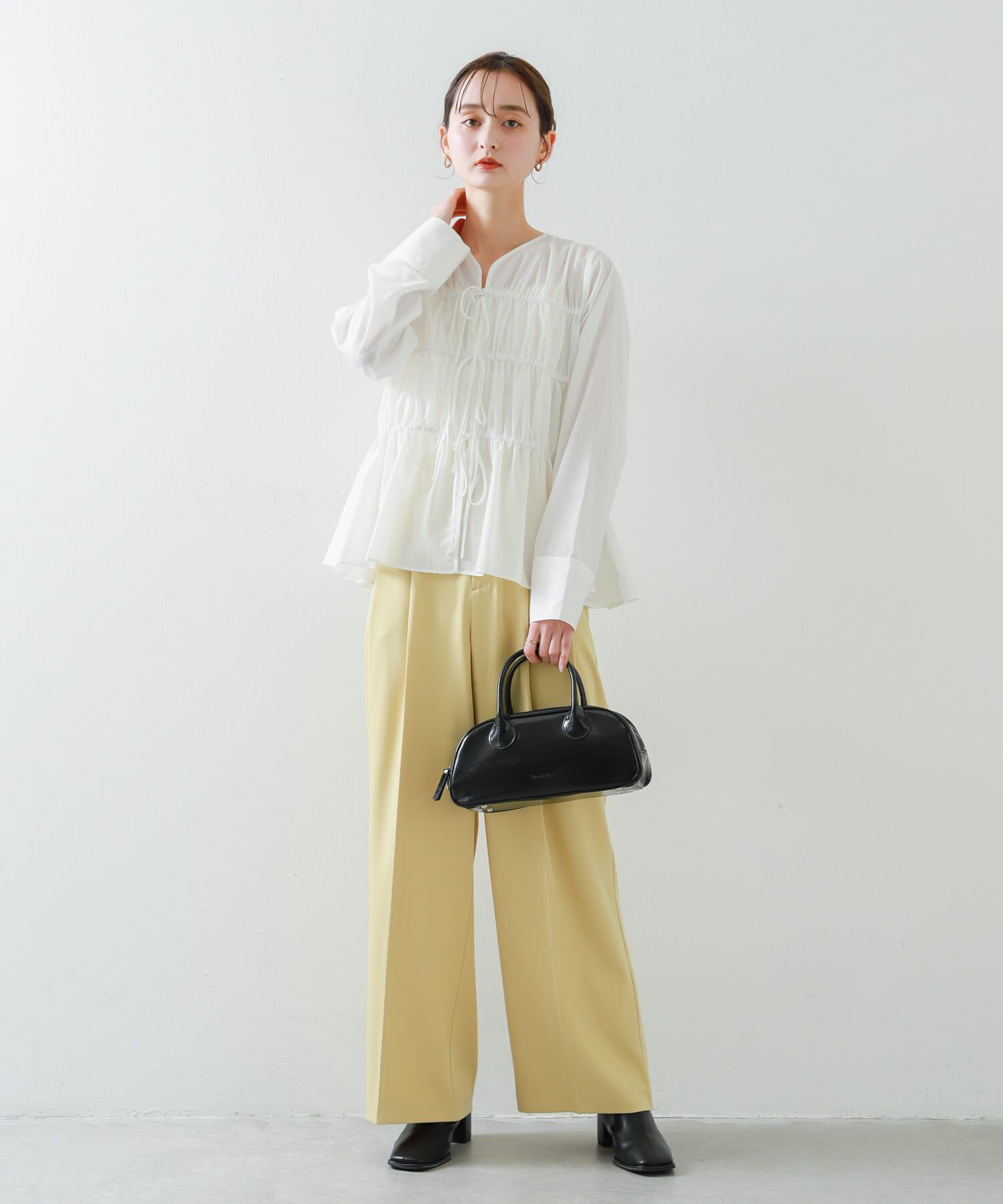 SENSE OF PLACE by URBAN RESEARCH「ラウンドスクエアボストンバッグ」|ボストンバッグ|