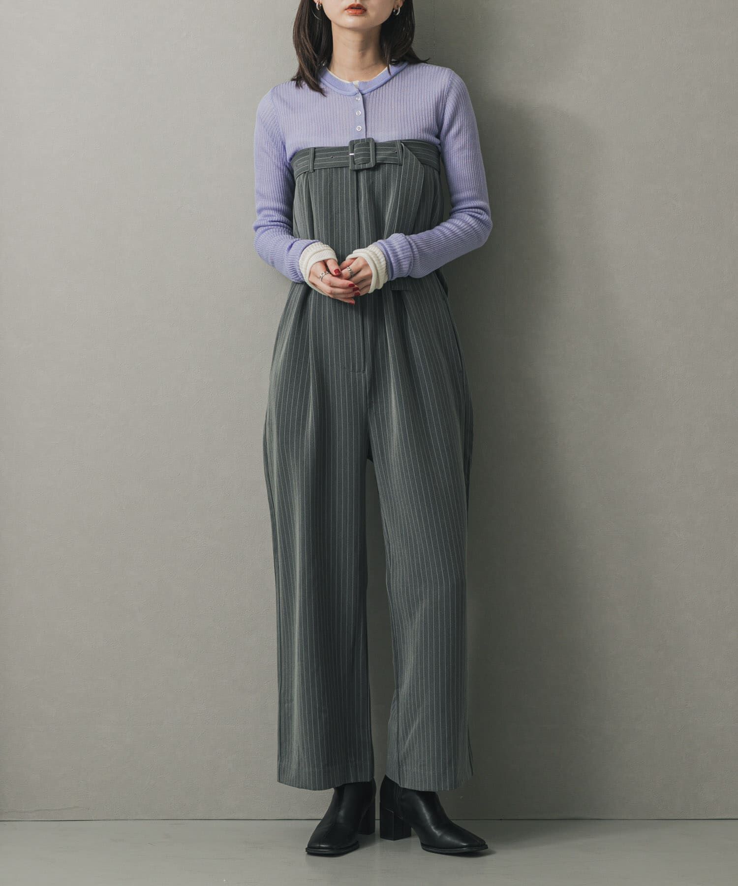 SENSE OF PLACE by URBAN RESEARCH「2WAYベルトツキベアパンツ」|スカート|グレー系その他