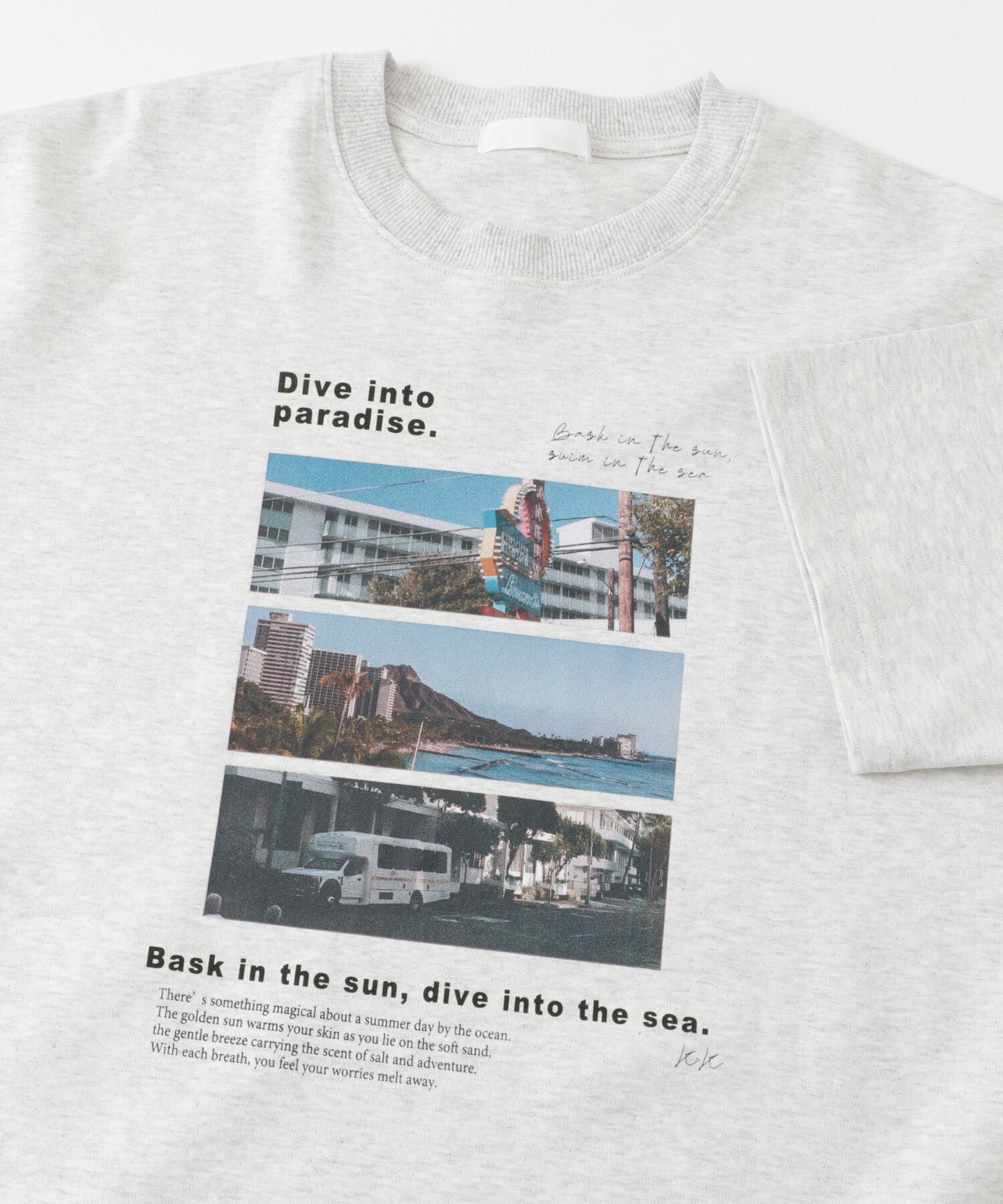 SENSE OF PLACE by URBAN RESEARCH「Cityscape photo Short-Sleeve T-shirts」|Tシャツ・カットソー|
