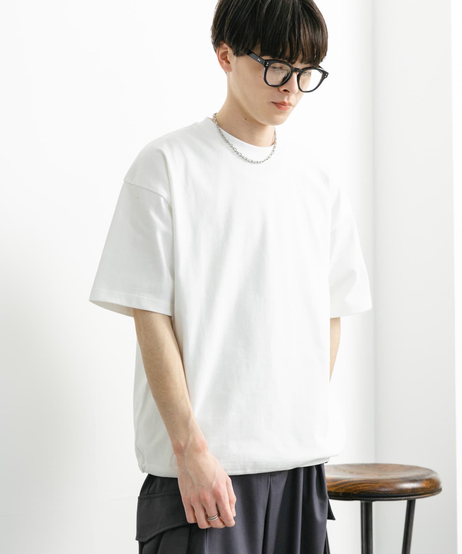 SENSE OF PLACE by URBAN RESEARCH「『ユニセックス』アソートドローコードショートスリーブTシャツ」|Tシャツ・カットソー|