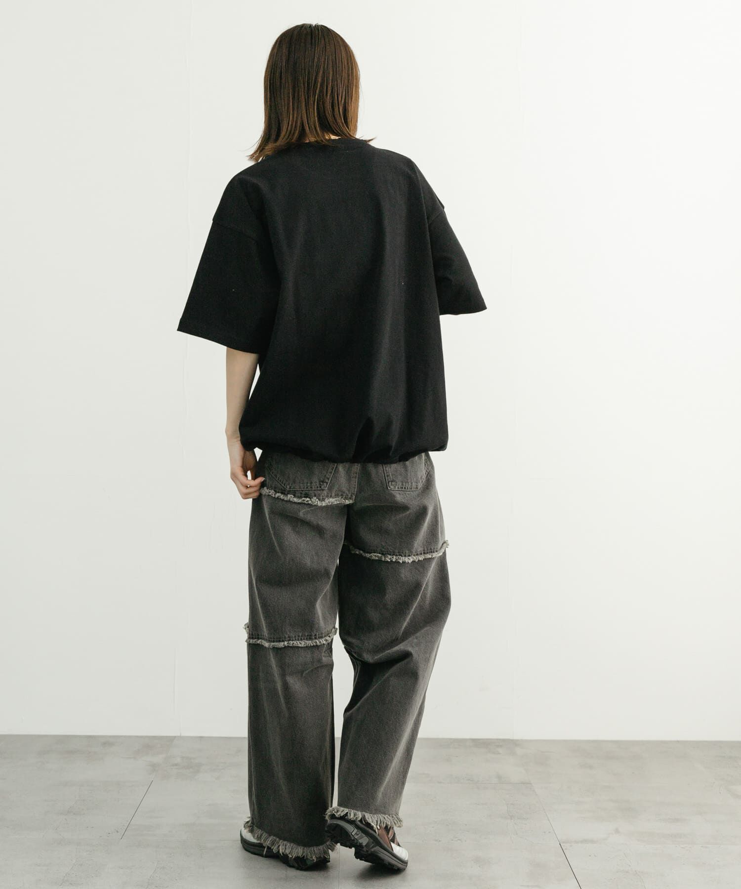 SENSE OF PLACE by URBAN RESEARCH「『ユニセックス』アソートドローコードショートスリーブTシャツ」|Tシャツ・カットソー|