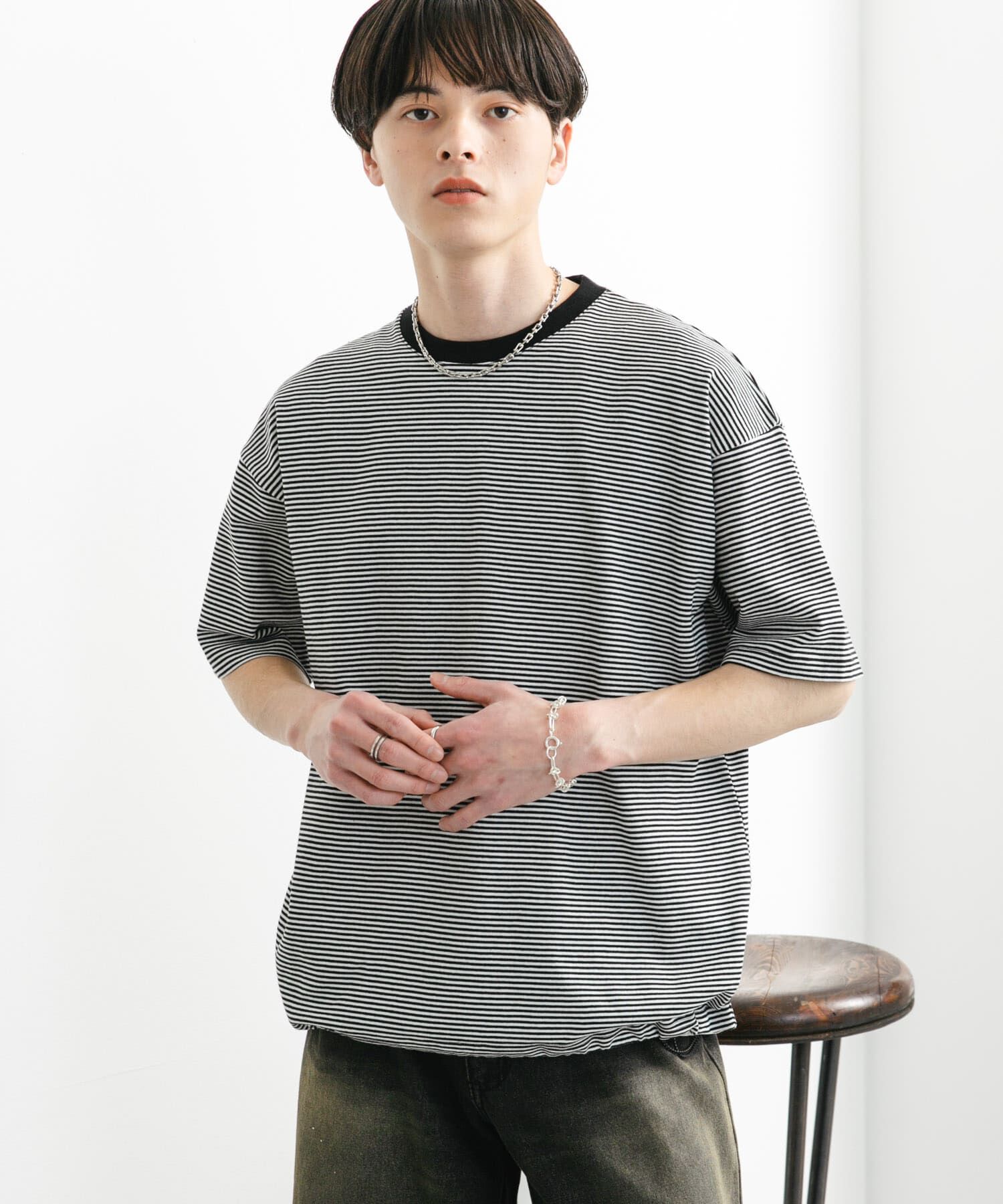 SENSE OF PLACE by URBAN RESEARCH「『ユニセックス』アソートドローコードショートスリーブTシャツ」|Tシャツ・カットソー|