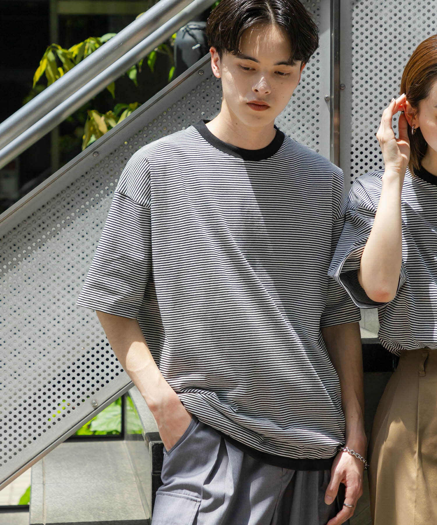 SENSE OF PLACE by URBAN RESEARCH「『ユニセックス』アソートドローコードショートスリーブTシャツ」|Tシャツ・カットソー|