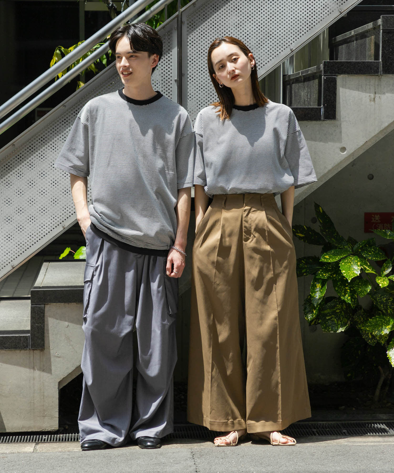 SENSE OF PLACE by URBAN RESEARCH「『ユニセックス』アソートドローコードショートスリーブTシャツ」|Tシャツ・カットソー|