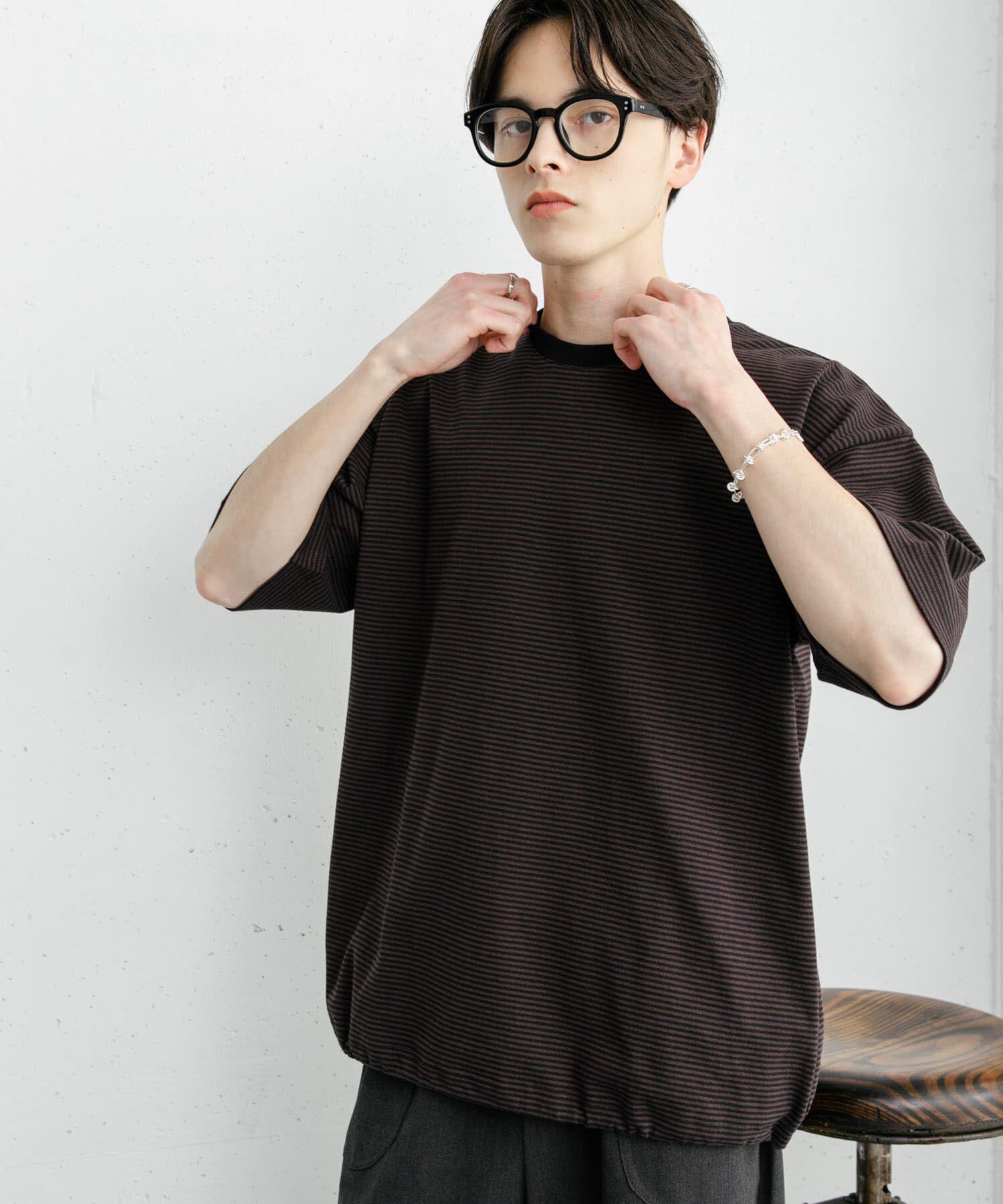 SENSE OF PLACE by URBAN RESEARCH「『ユニセックス』アソートドローコードショートスリーブTシャツ」|Tシャツ・カットソー|