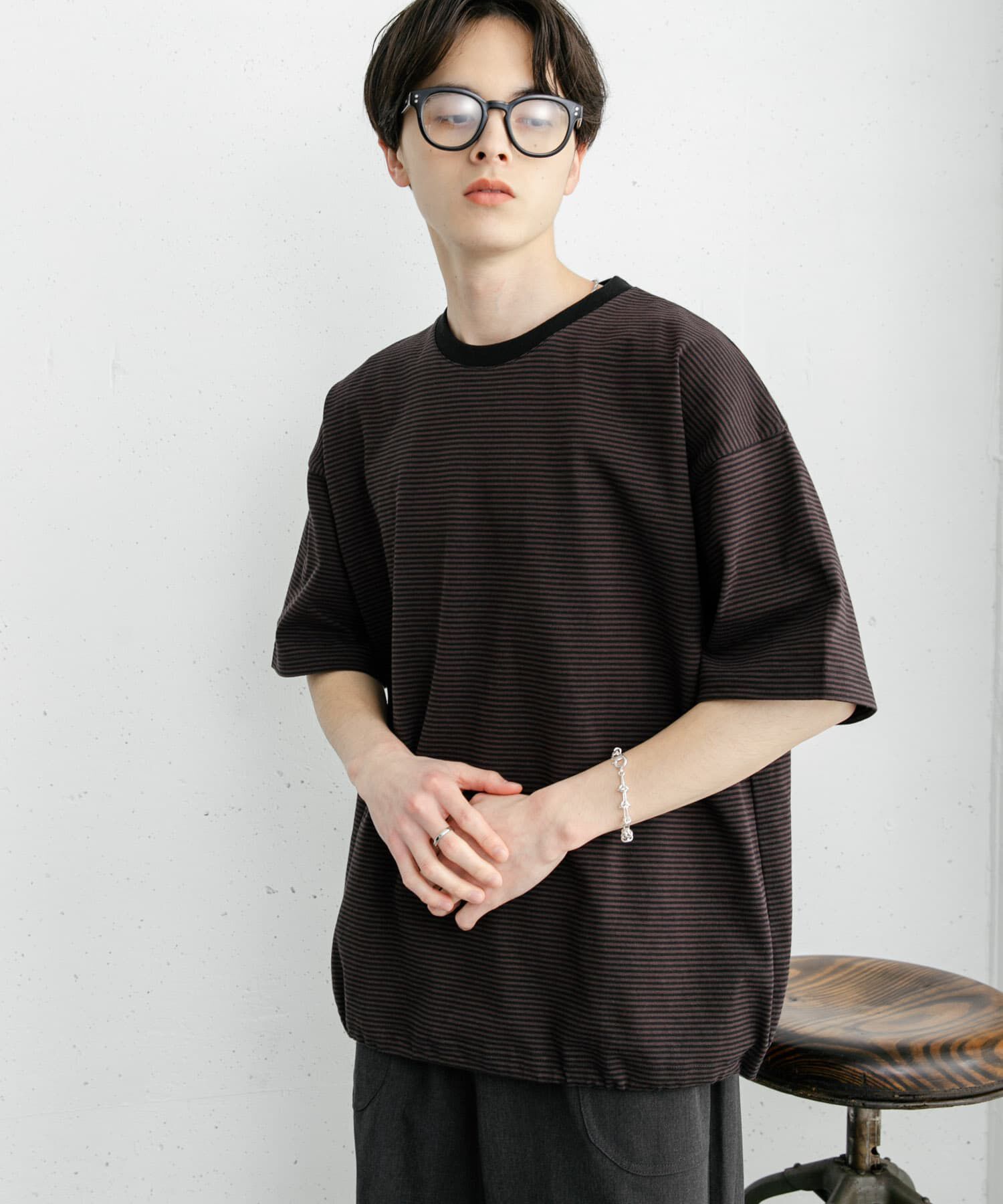 SENSE OF PLACE by URBAN RESEARCH「『ユニセックス』アソートドローコードショートスリーブTシャツ」|Tシャツ・カットソー|