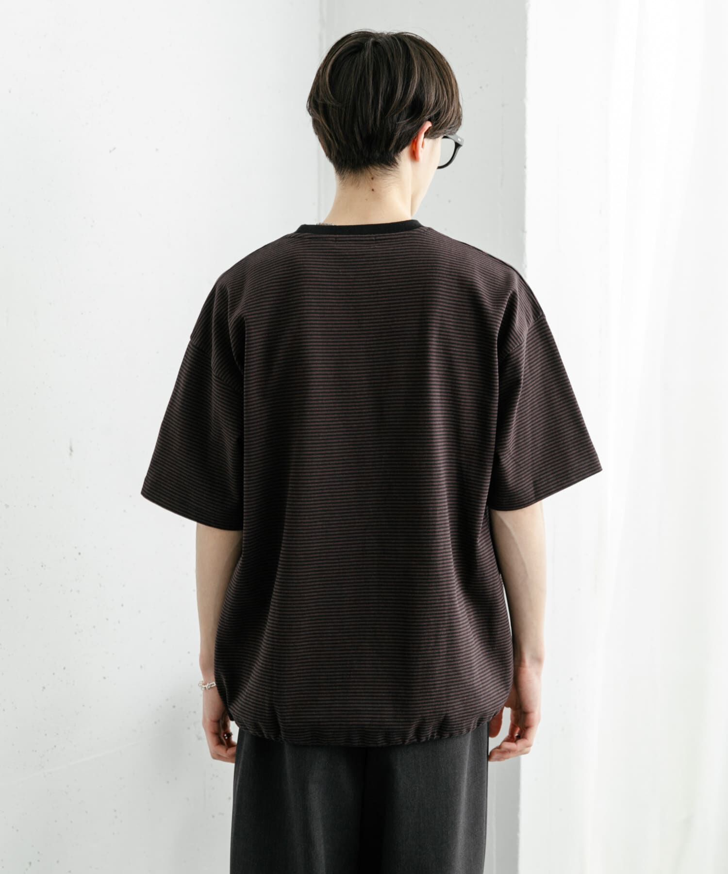 SENSE OF PLACE by URBAN RESEARCH「『ユニセックス』アソートドローコードショートスリーブTシャツ」|Tシャツ・カットソー|