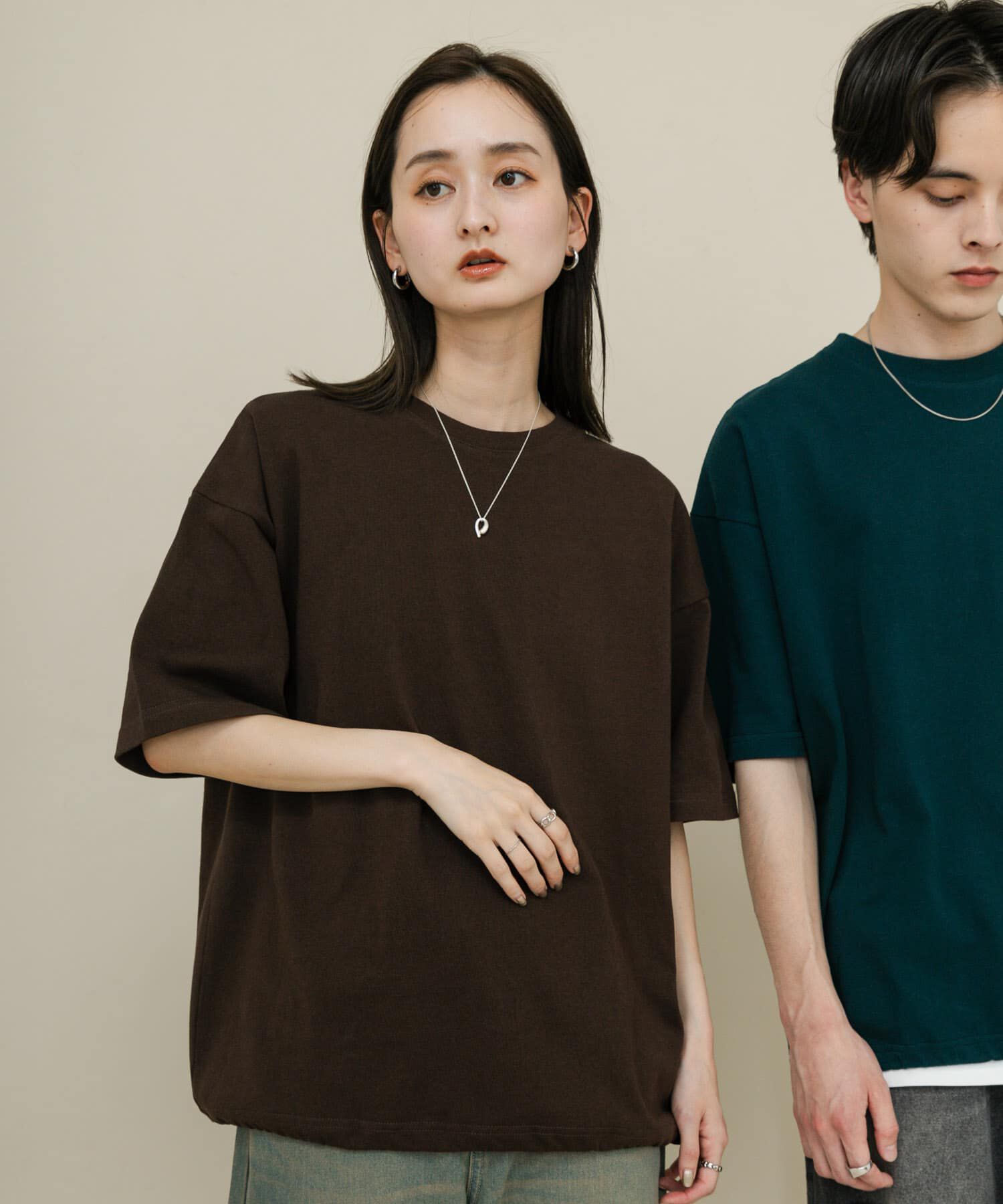 SENSE OF PLACE by URBAN RESEARCH「『ユニセックス』アソートドローコードショートスリーブTシャツ」|Tシャツ・カットソー|