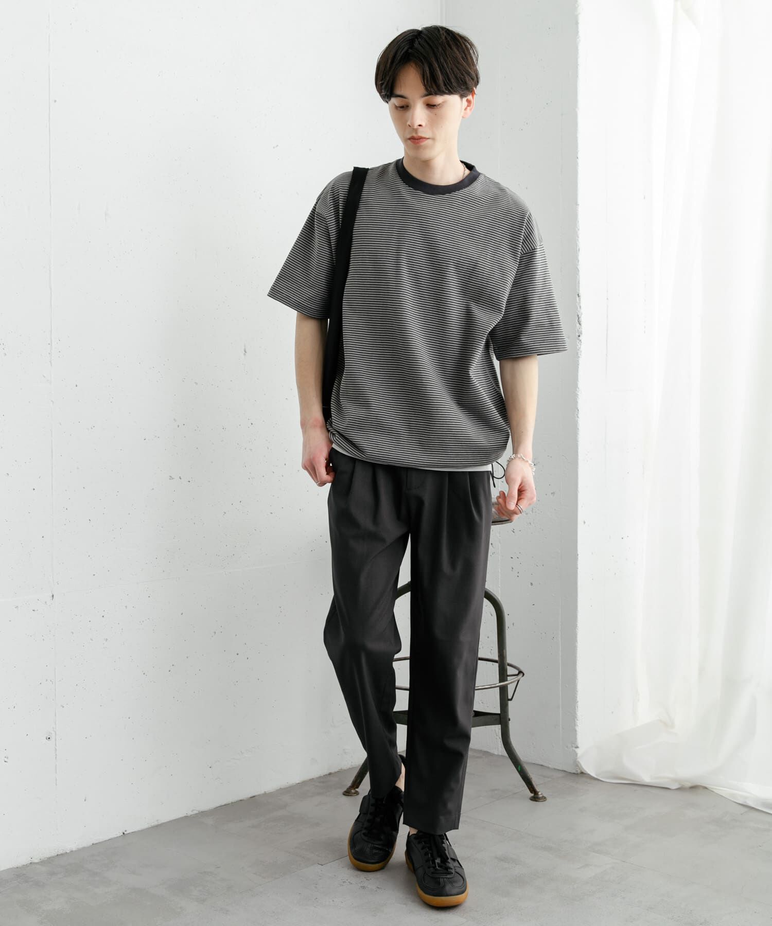 SENSE OF PLACE by URBAN RESEARCH「『ユニセックス』アソートドローコードショートスリーブTシャツ」|Tシャツ・カットソー|