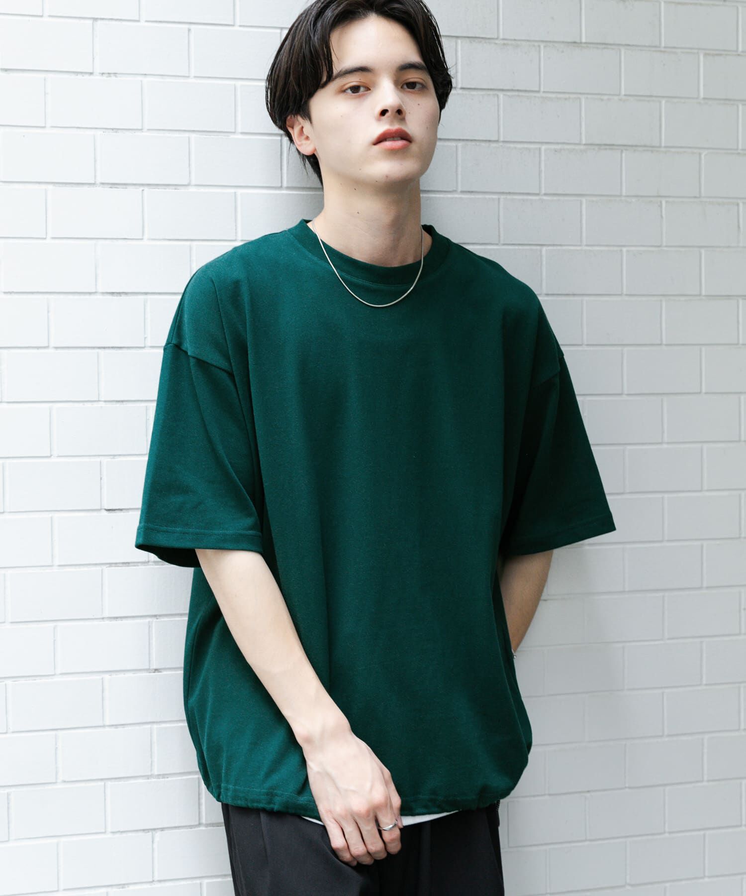 SENSE OF PLACE by URBAN RESEARCH「『ユニセックス』アソートドローコードショートスリーブTシャツ」|Tシャツ・カットソー|