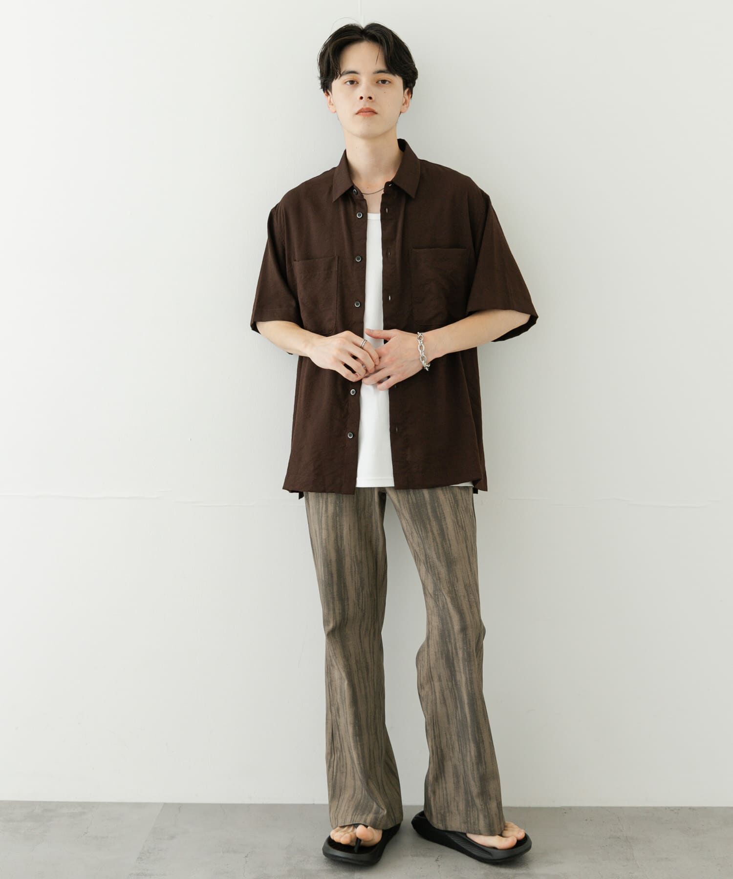 SENSE OF PLACE by URBAN RESEARCH「ソフトツイルWPKレギュラーカラーショートスリーブシャツ」|シャツ・ブラウス|