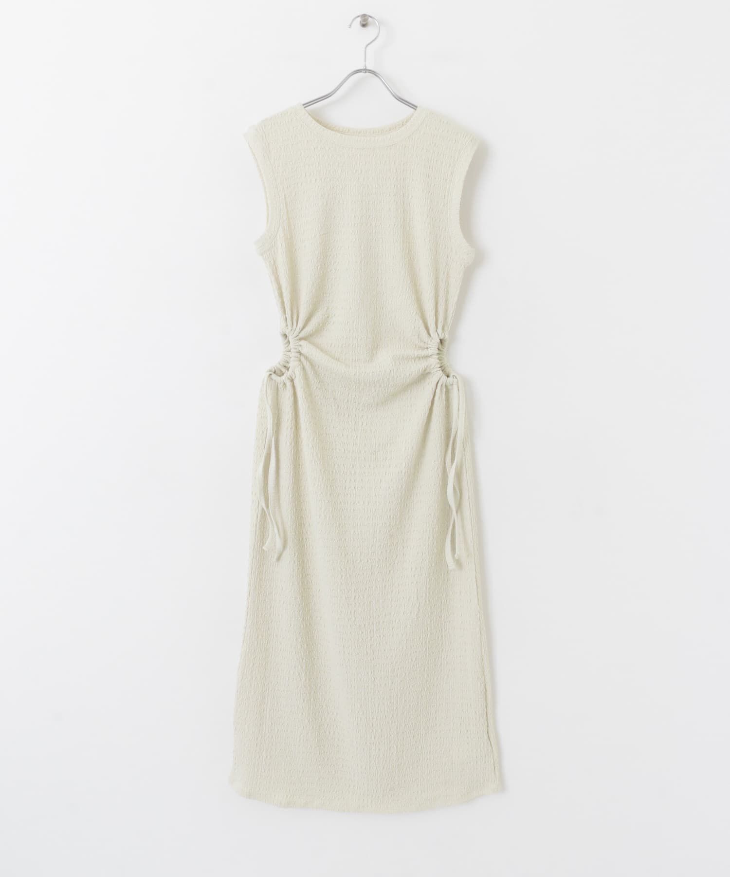 SENSE OF PLACE by URBAN RESEARCH「サイドホールジャガードカットワンピース」|ワンピース|