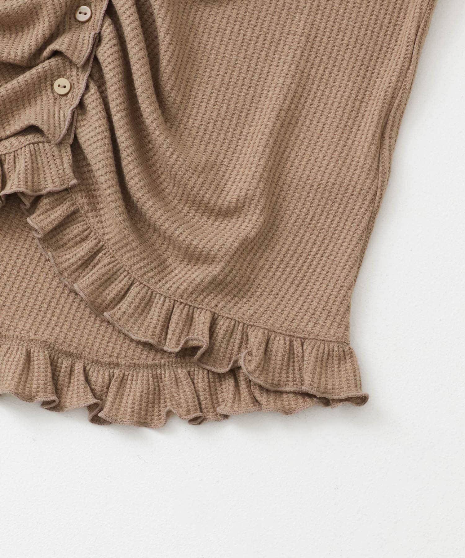 SENSE OF PLACE by URBAN RESEARCH「フロントタックフリルトップ」|Tシャツ・カットソー|