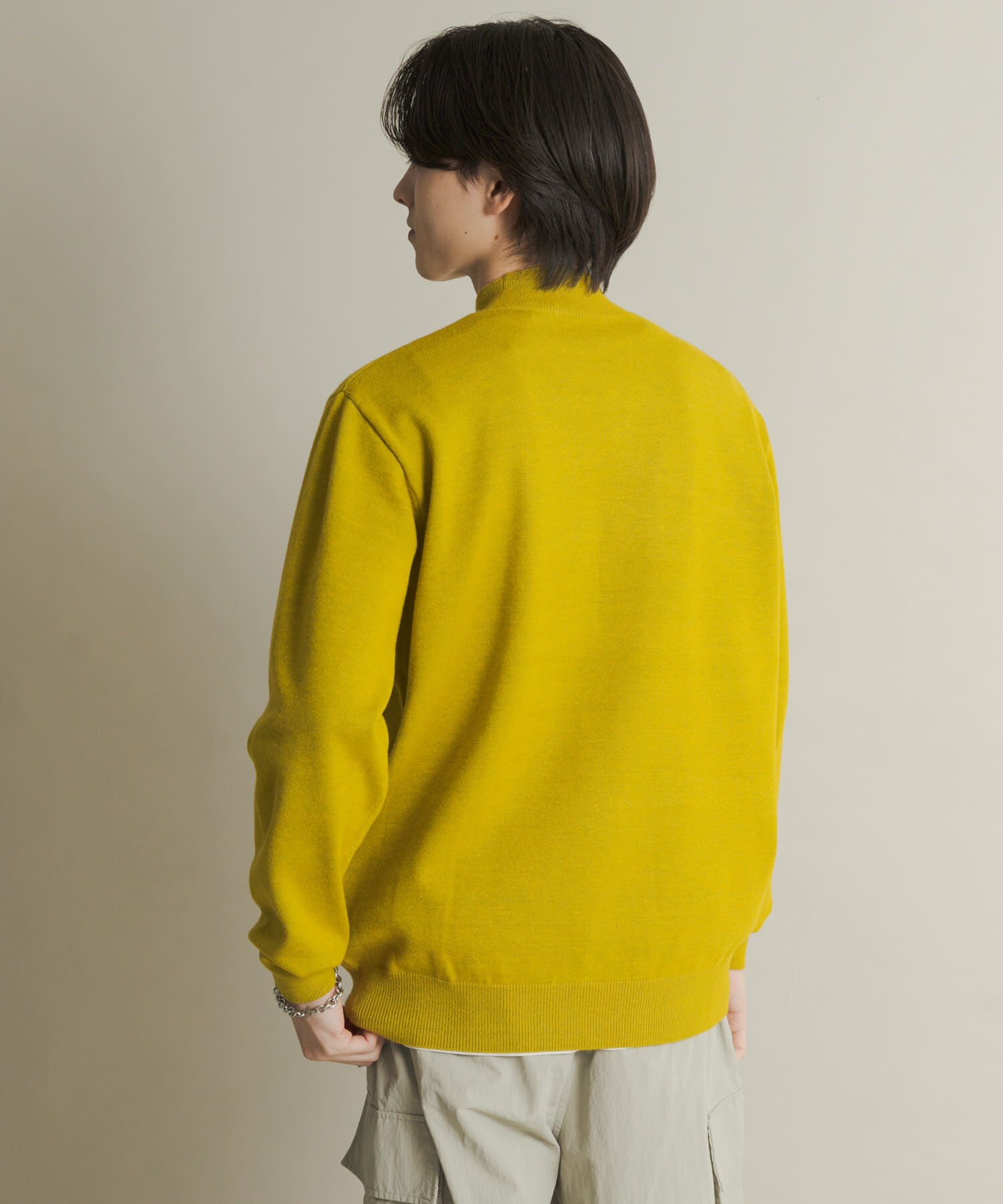 SENSE OF PLACE by URBAN RESEARCH「『一部WEB限定カラー』『洗濯可/毛玉防止』ストレッチモックネックニット」|ニット・セーター|