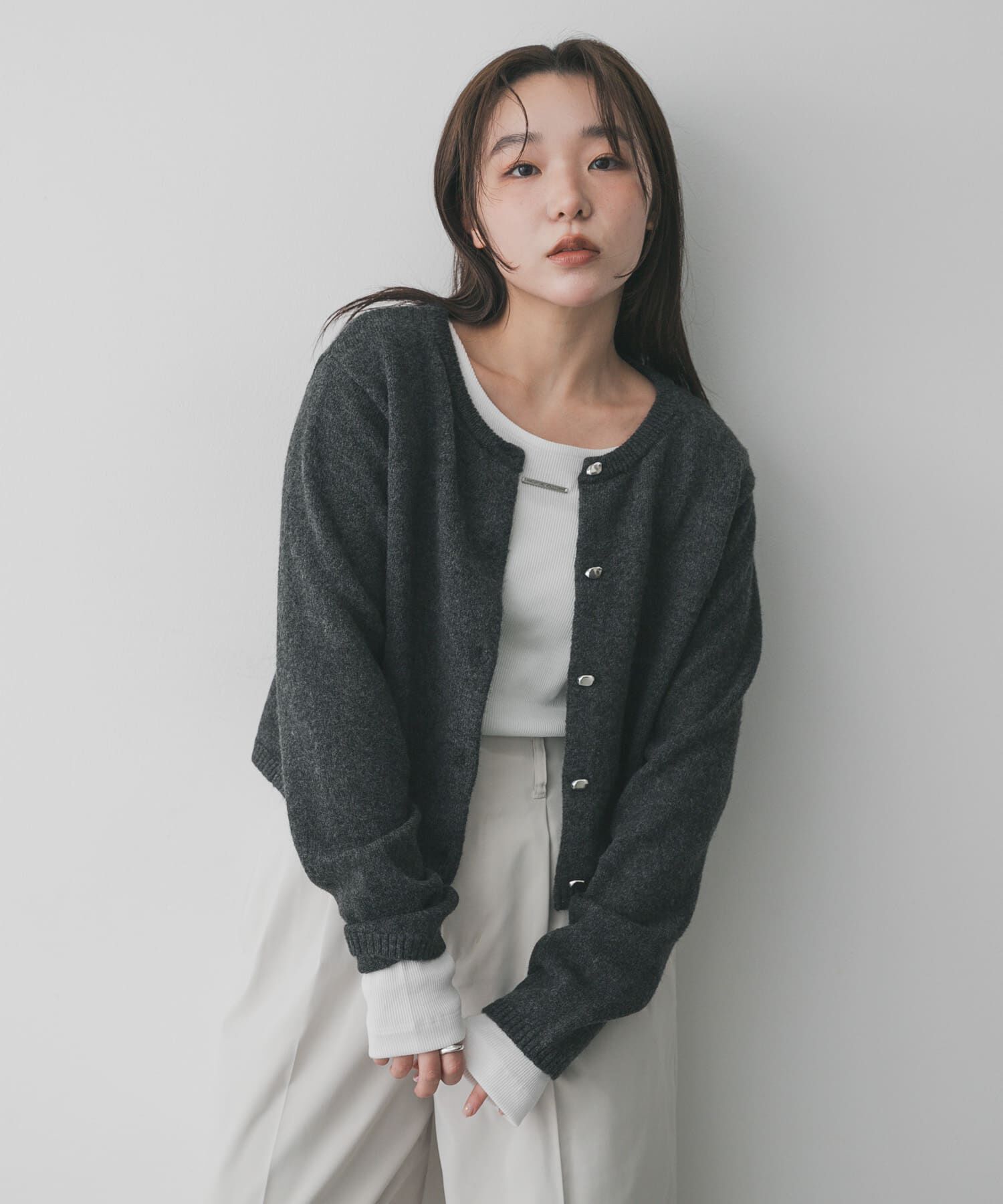 SENSE OF PLACE by URBAN RESEARCH「『洗濯可』メタルボタンカーディガン」|カーディガン|