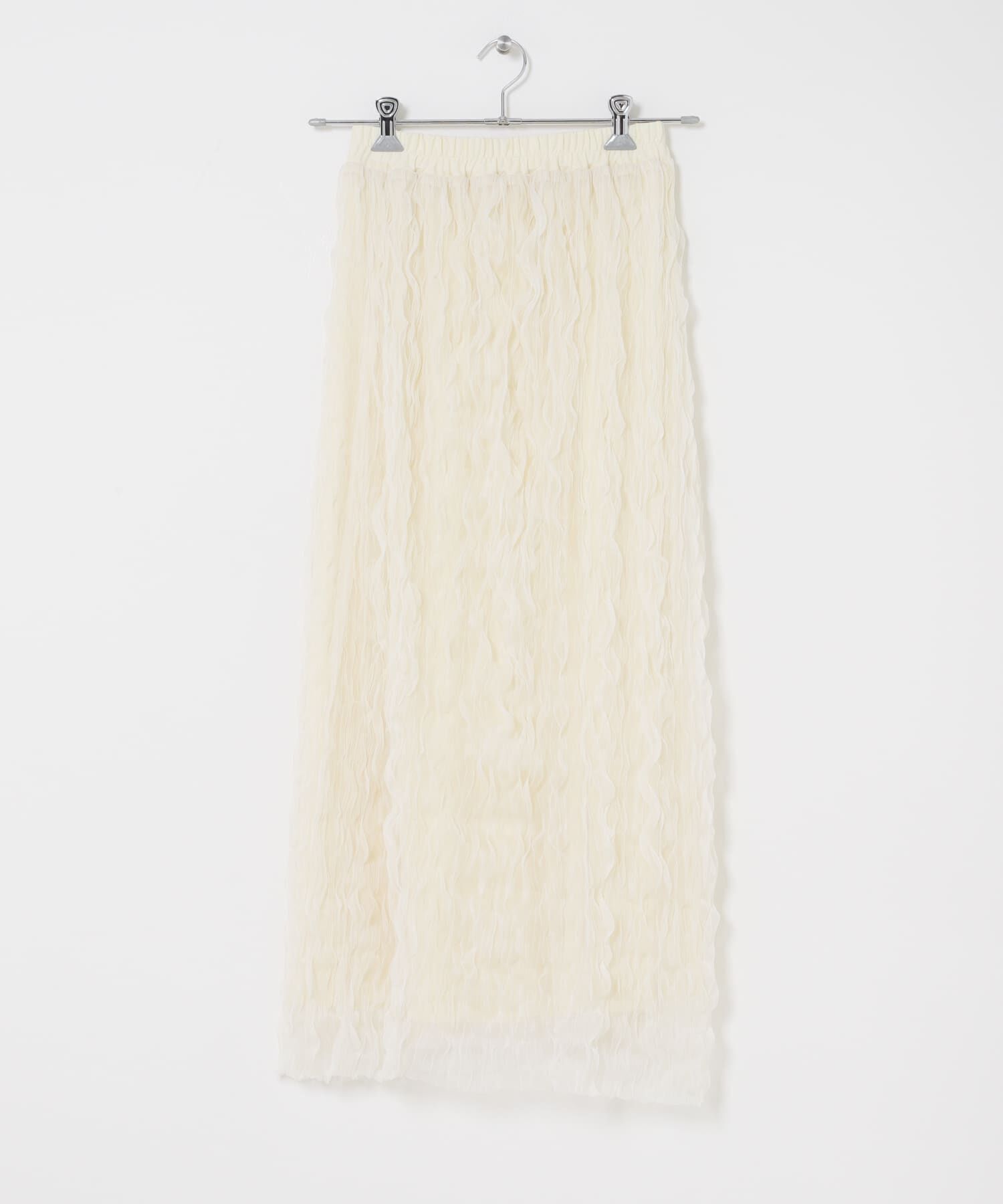 SENSE OF PLACE by URBAN RESEARCH「ウェーブチュールスカート」|スカート|