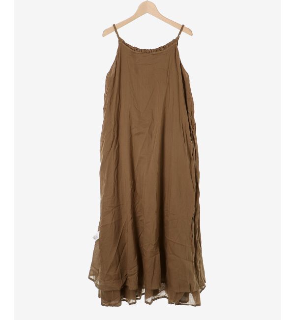 le.coeur blanc「《手洗い可能》TORRAZZO DONNA キャミロングワンピ」|ワンピース|